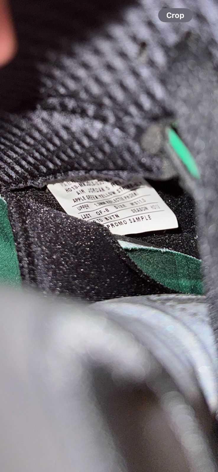 Nike Air Jordan 5 “Oregon Duck PE” Sample 2013 Size US 11.5 / EU 44-45 - 9 Thumbnail