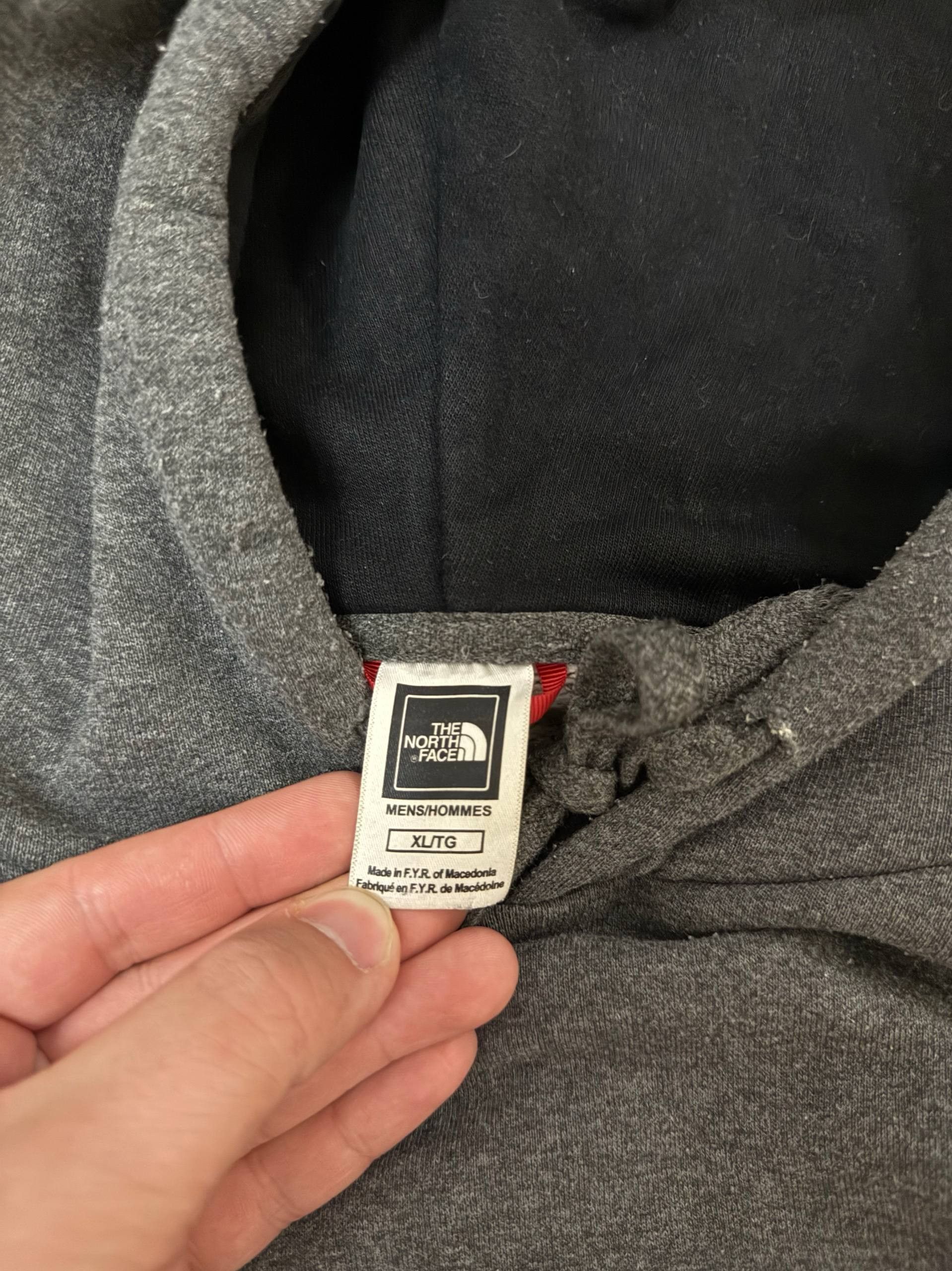 The North Face The North Face Sweatshirt Gray Pullover Hoodie Sweatshirt Size US XL / EU 56 / 4 - 5 Thumbnail