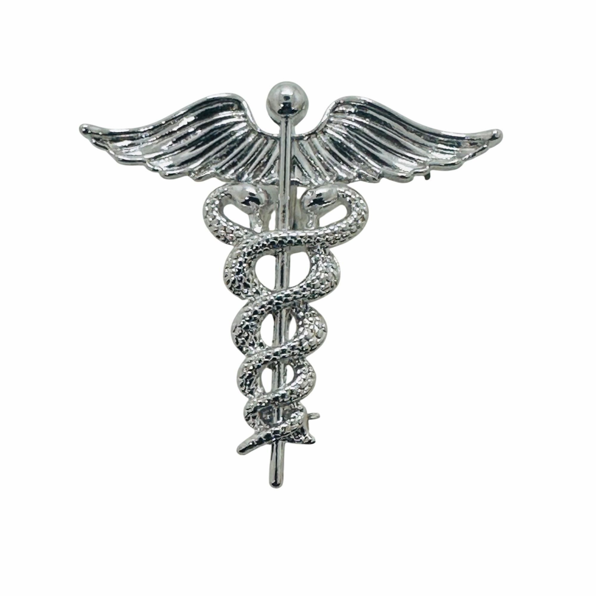 Other Pin Staff of Hermes Caduceus Medical Doctor Symbol Medicine Size ONE SIZE - 2 Thumbnail