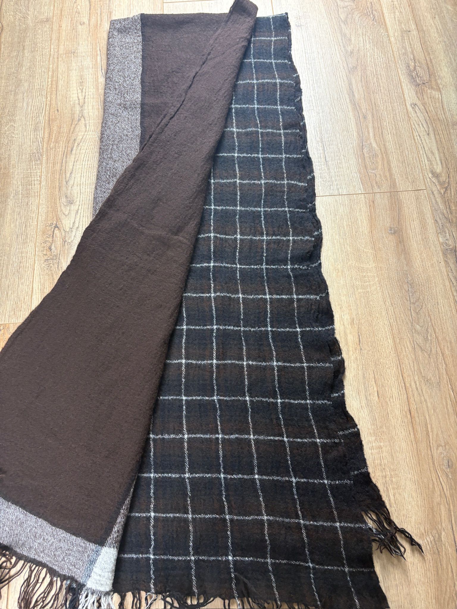 Yohji Yamamoto AW10 Yohji Yamamoto Y's Oversized Scarf Size ONE SIZE - 5 Thumbnail