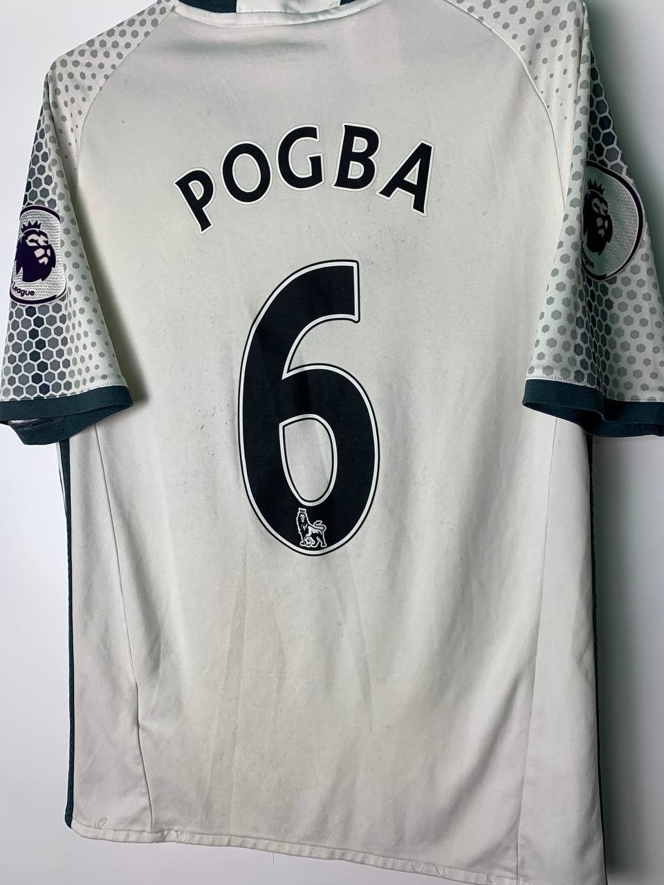 Adidas Manchester United Pogba 2016 2017 third 3rd Shirt Soccer Size US XS / EU 42 / 0 - 3 Thumbnail