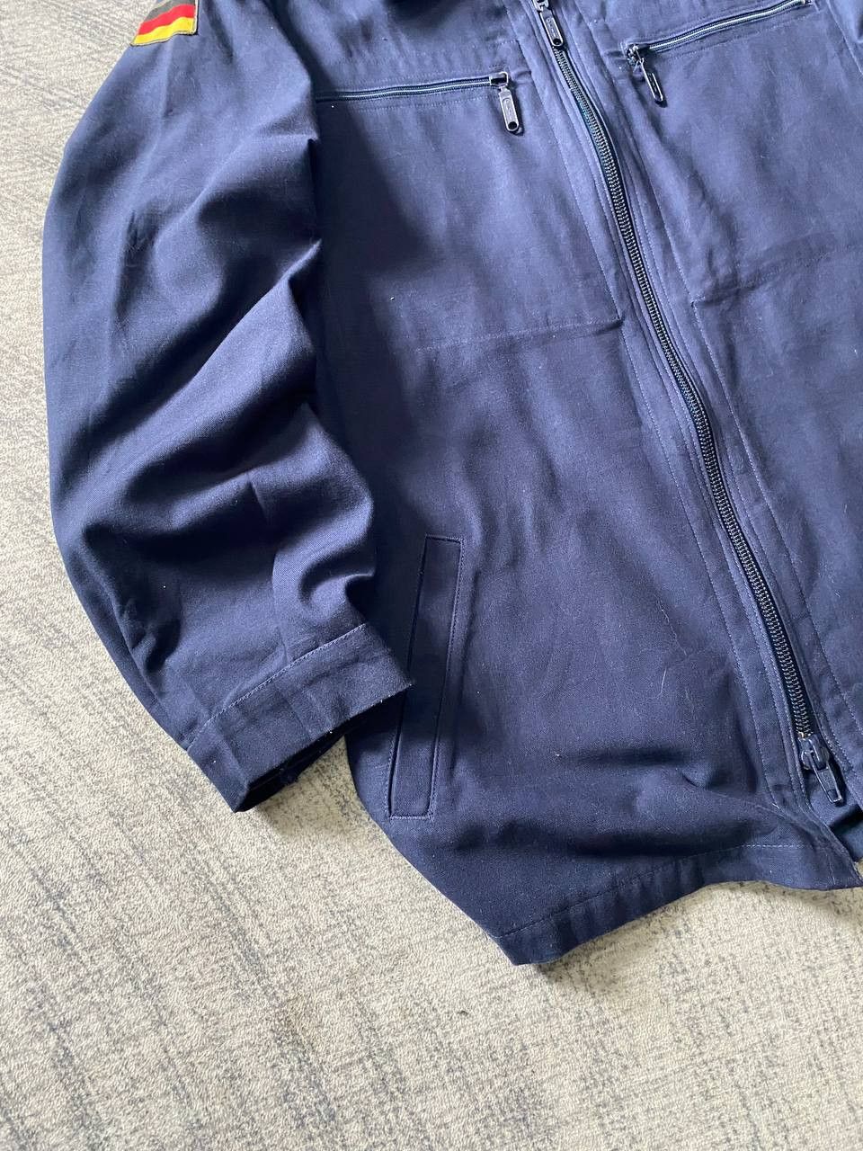 Vintage Rare Vintage 80s German Army Deck Jacket Size US S / EU 44-46 / 1 - 6 Thumbnail