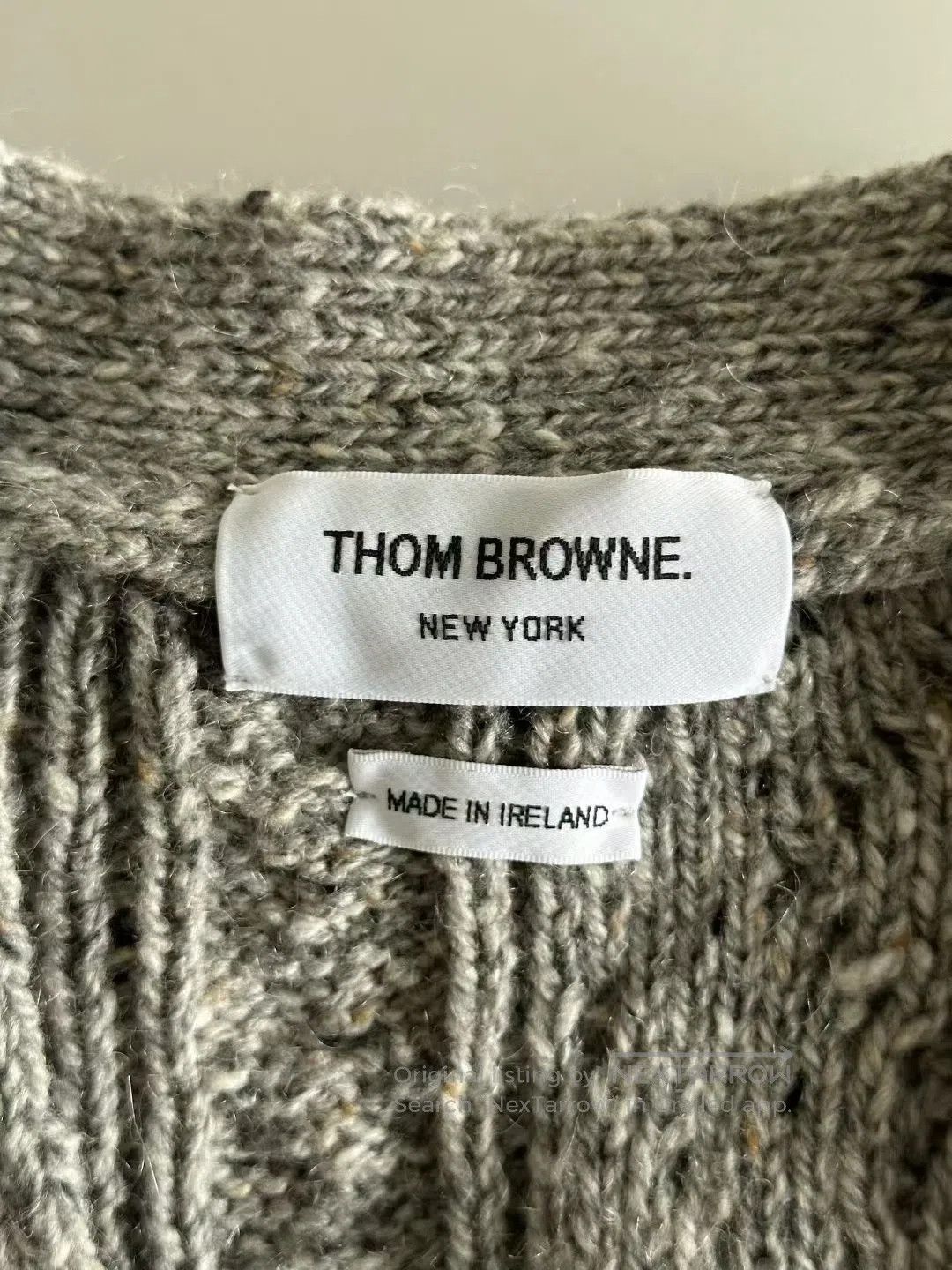 Thom Browne Thom Browne Grey Wool Cardigan| Size US S / EU 44-46 / 1 - 3 Thumbnail