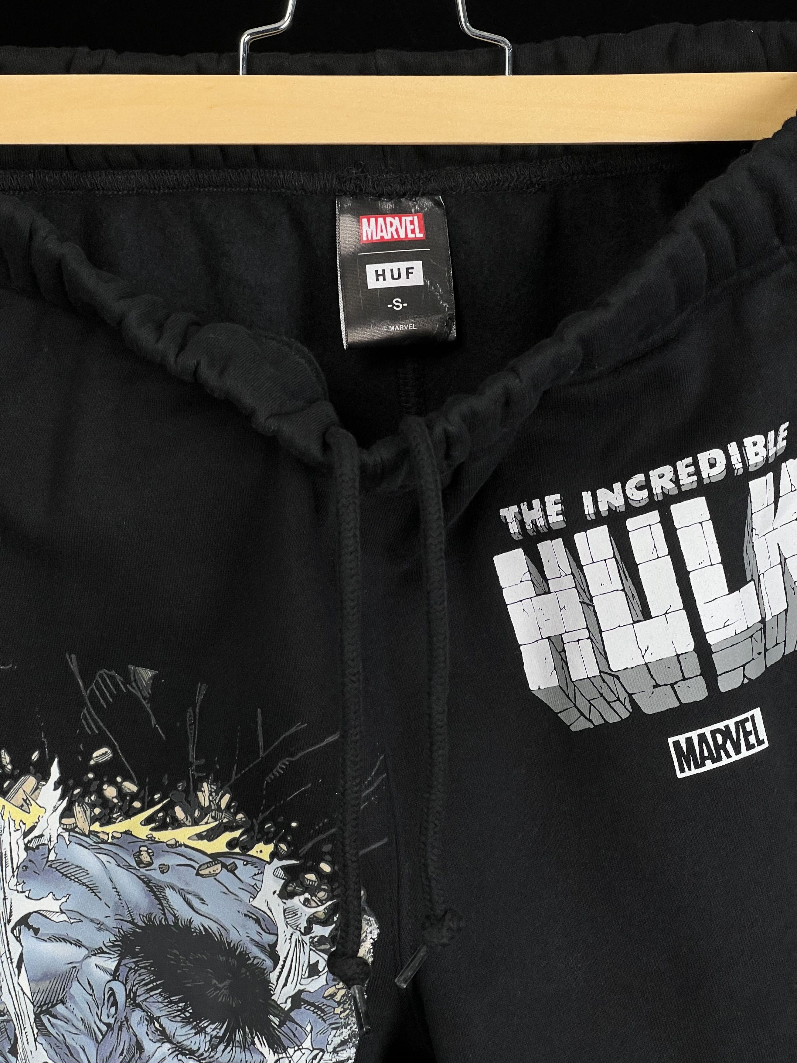 Huf HULK BATTLE FLEECE SHORT BLACK Hulk 60th Anniversary Size US 30 / EU 46 - 5 Thumbnail