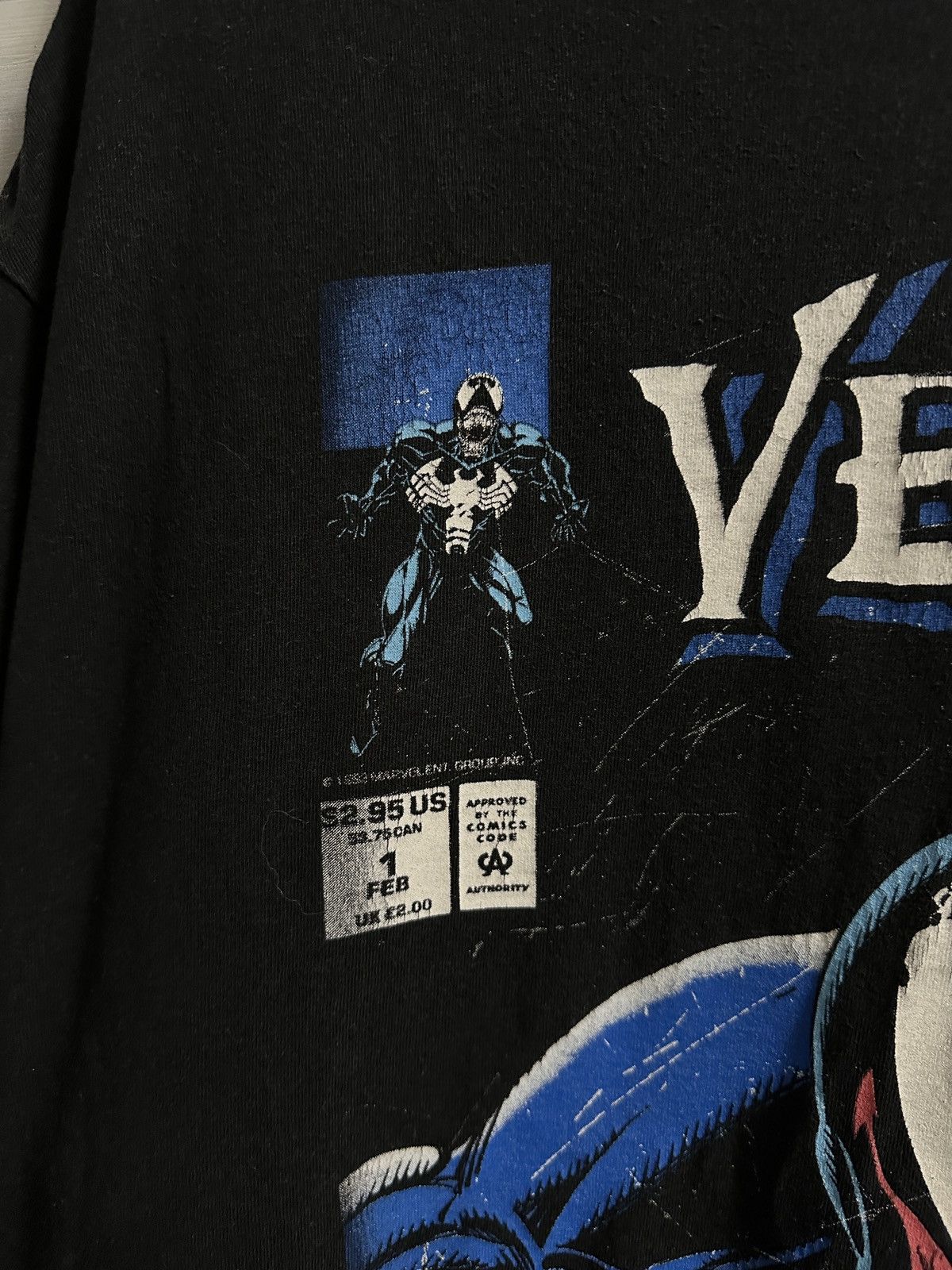 Marvel Comics Rare Vintage T-Shirt Venom The Marvel Comics Size US XXL / EU 58 / 5 - 7 Thumbnail
