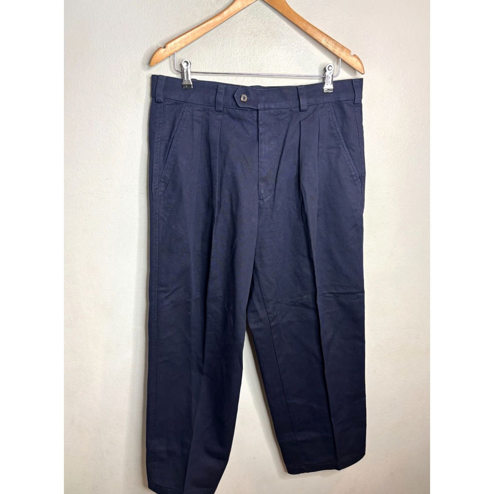 Patagonia VINTAGE Patagonia Canvas Chino Pants 36x32 Workwear Cotton Blue 90s Men Pants Chino 90s Mens Jeans Size US 36 / EU 52 - 4 Thumbnail