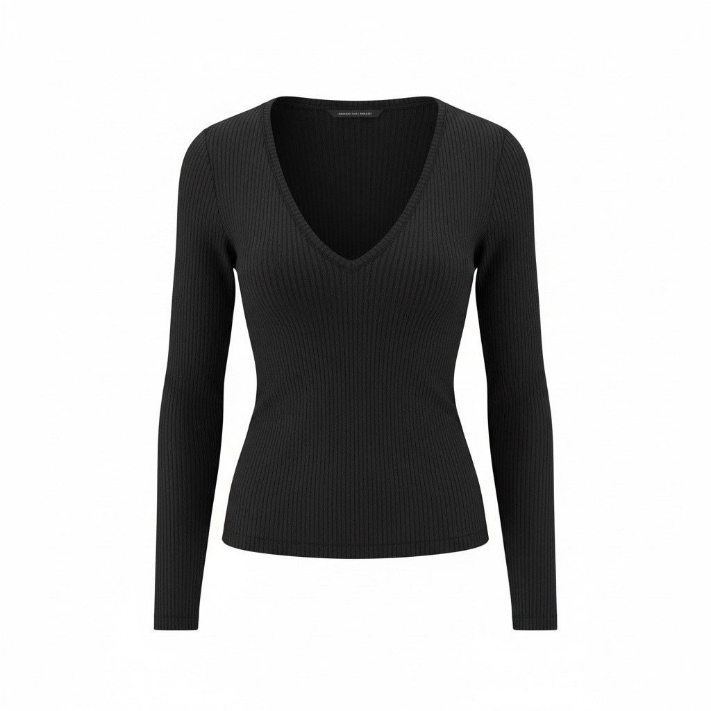 American Eagle Outfitters American Eagle Sweater Women’s Small Black Long Sleeve Size S / US 4 / IT 40 - 1 Thumbnail