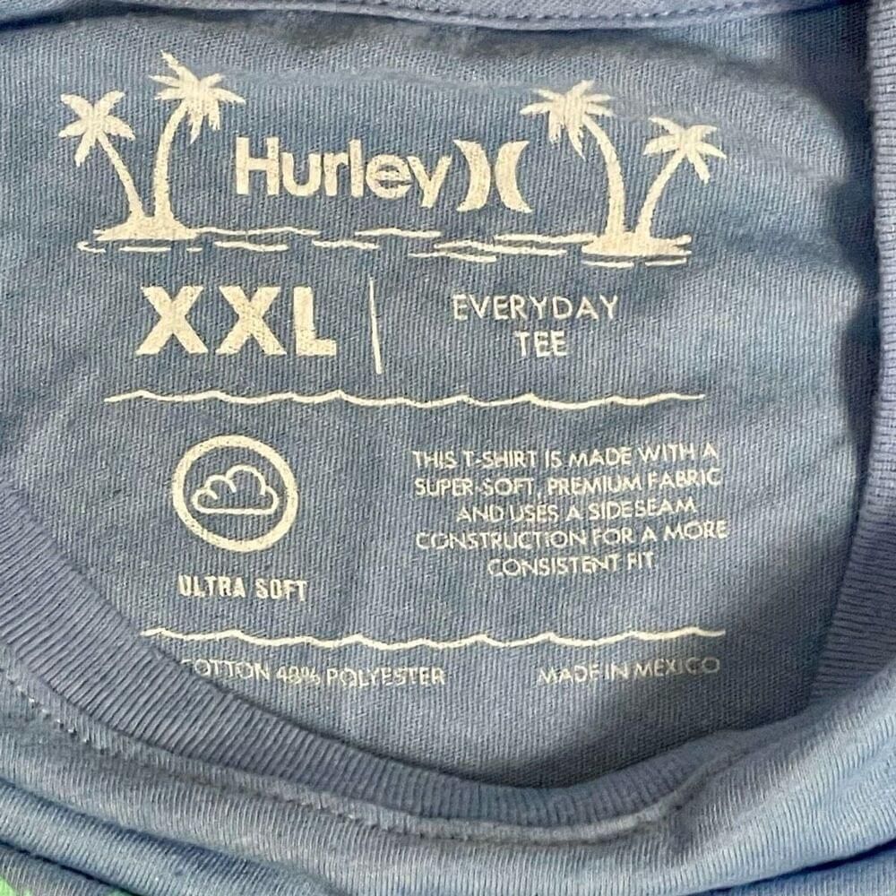 Hurley HURLEY MENS EVERYDAY WASHED JUNGLE SHORT SLEEVE T SHIRT 2XL Size US XXL / EU 58 / 5 - 6 Thumbnail