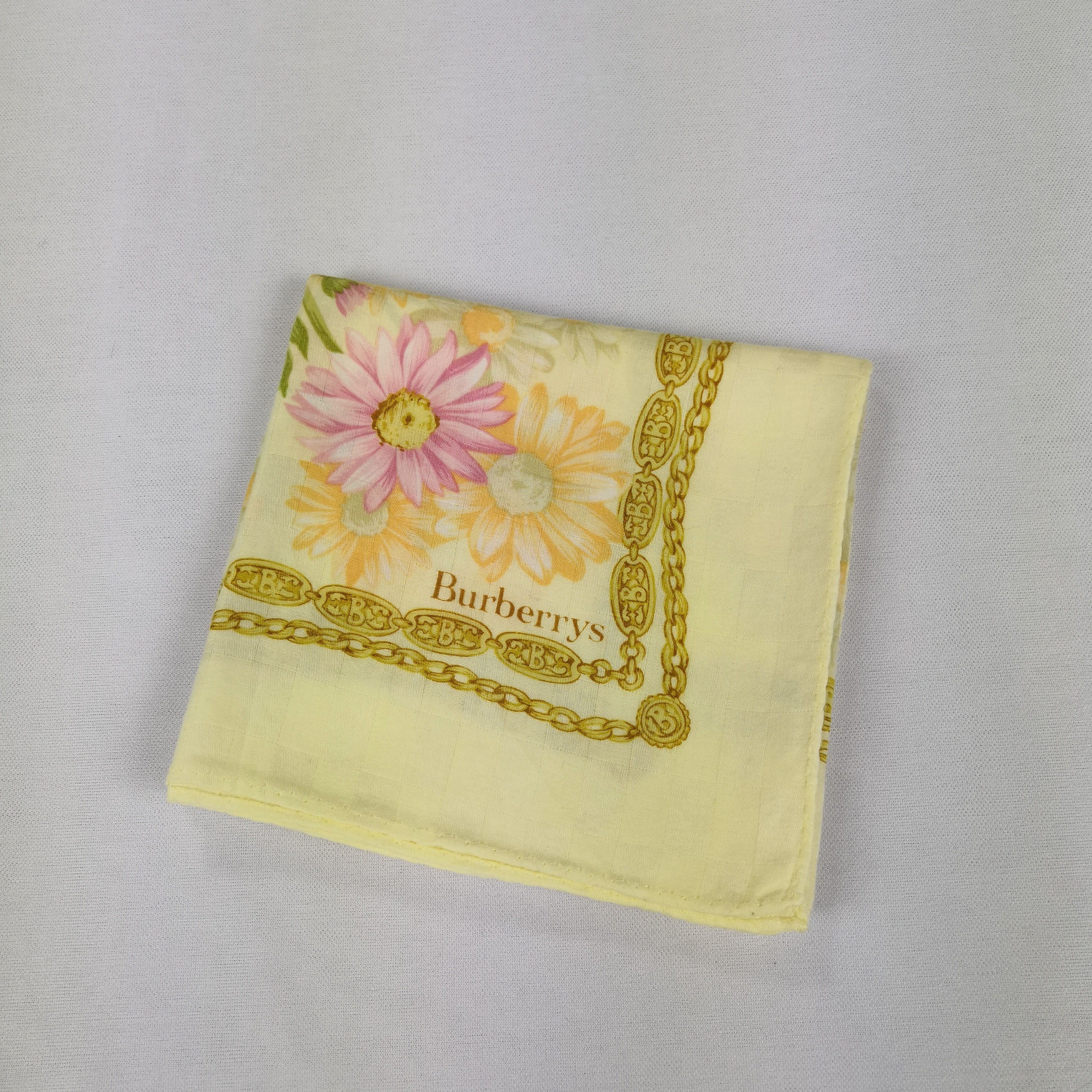 Burberry Vintage Burberry Handkerchief Neckerchief Bandana - AC71422 Size ONE SIZE - 4 Thumbnail