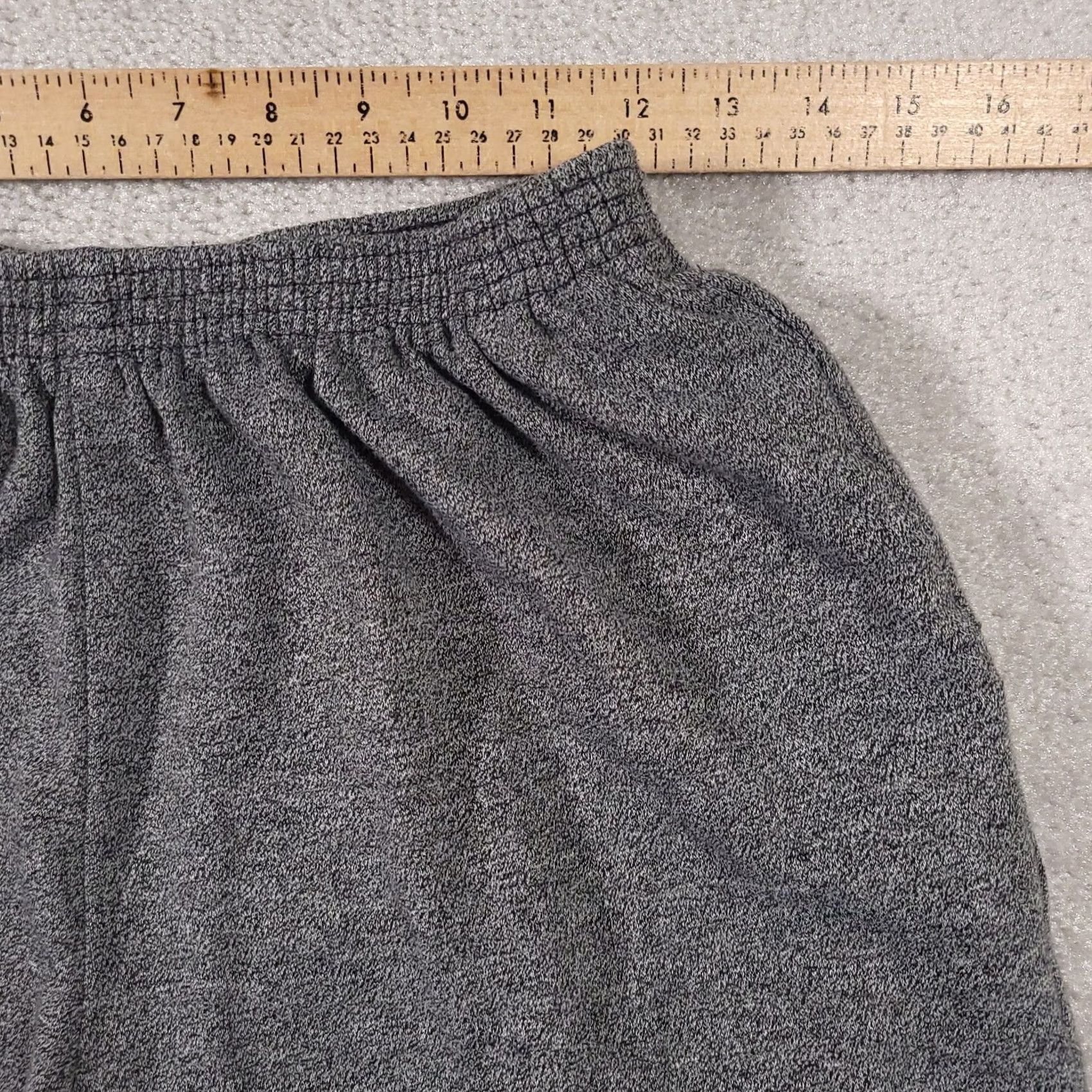 Vintage VINTAGE Alfred Dunner Pants Women's 14 Gray Knit High Rise Crop Pull On USA Size 36" / US 14 / IT 50 - 5 Thumbnail
