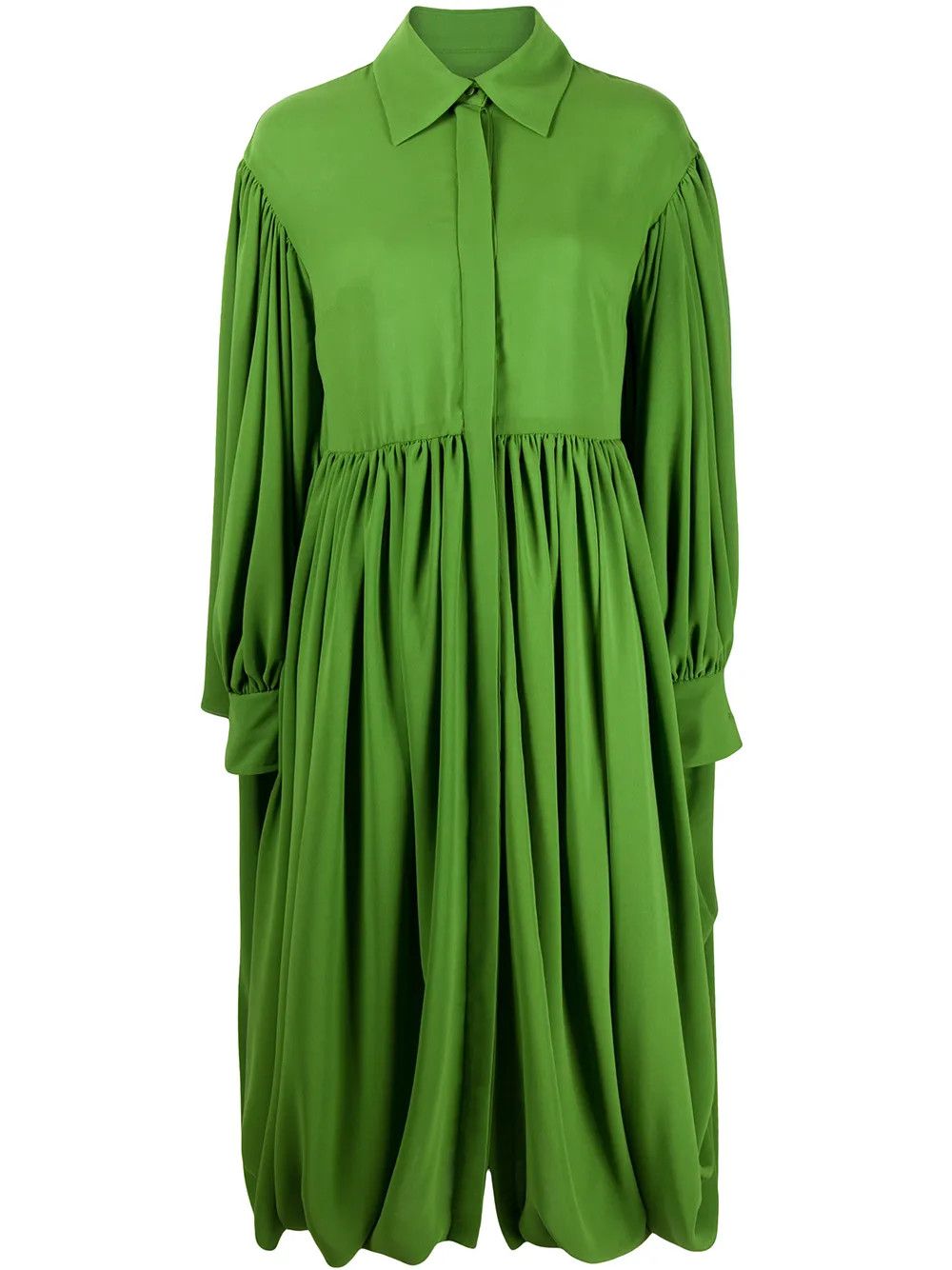 o1y0226 Midi Dress in Green