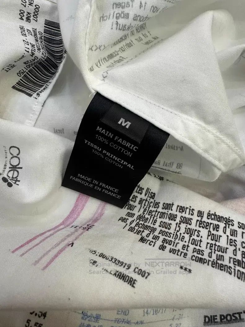 Vetements VETEMENTS Classic Formula Print Shirt Size US M / EU 48-50 / 2 - 4 Thumbnail