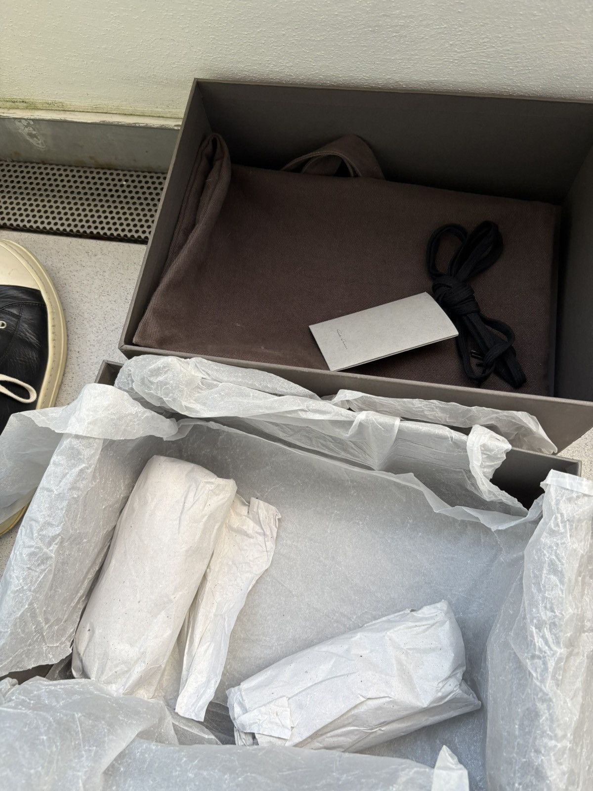 Rick Owens Rick Owens Shoes Sneakers Mainline Ramones opium avantgarde Size US 10 / EU 43 - 13 Thumbnail