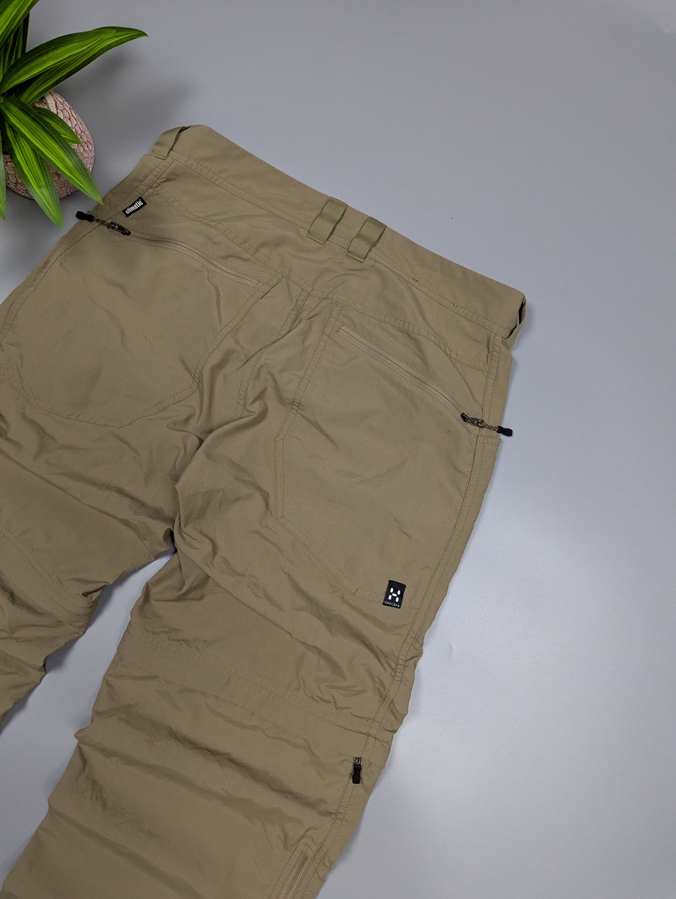 Haglofs Haglofs Climatic Outdoor Cargo Pants Transformer Gorpcore Size US 32 / EU 48 - 17 Thumbnail