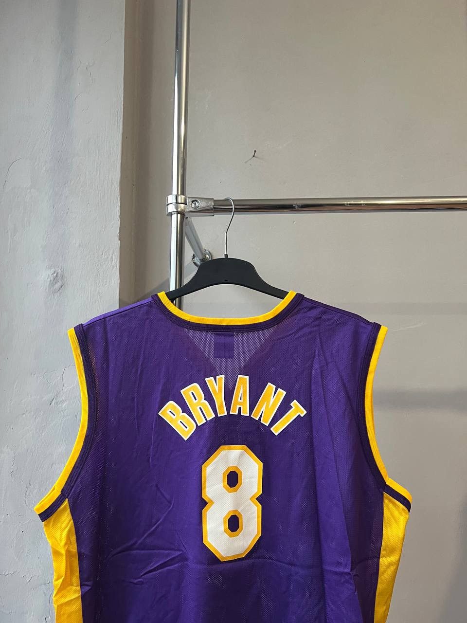 NBA RARE LOS ANGELES LAKERS #8 BRYANT CHAMPION BASKETBALL JERSEY Size US M / EU 48-50 / 2 - 12 Thumbnail