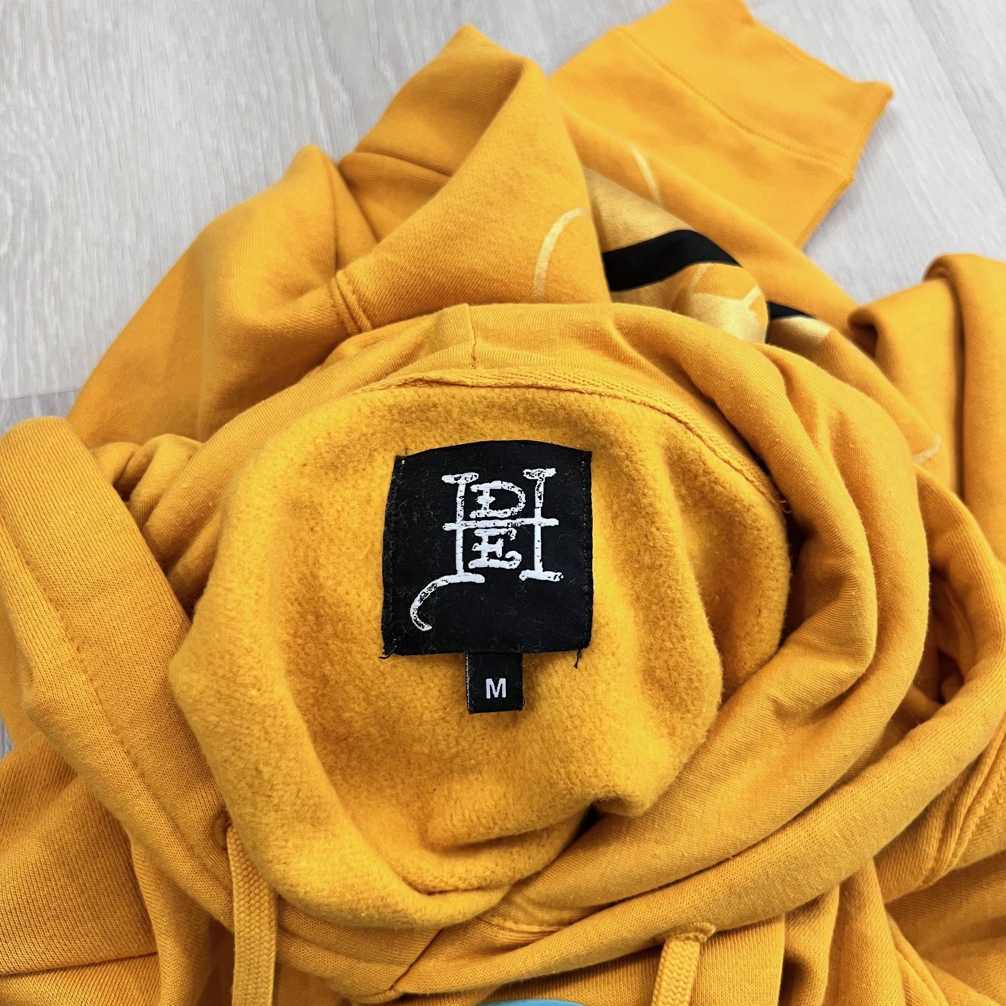 Ed Hardy Don Ed Hardy Black Panther Logo Mustard Yellow Hoodie Size US M / EU 48-50 / 2 - 6 Thumbnail