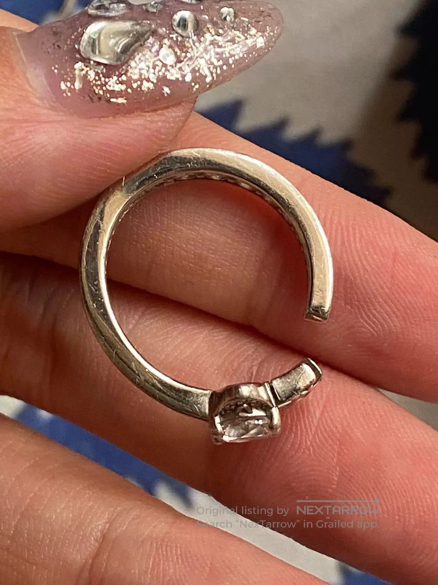 Vivienne Westwood vivienne westwood silver star ring with diamonds. Size ONE SIZE - 7 Thumbnail