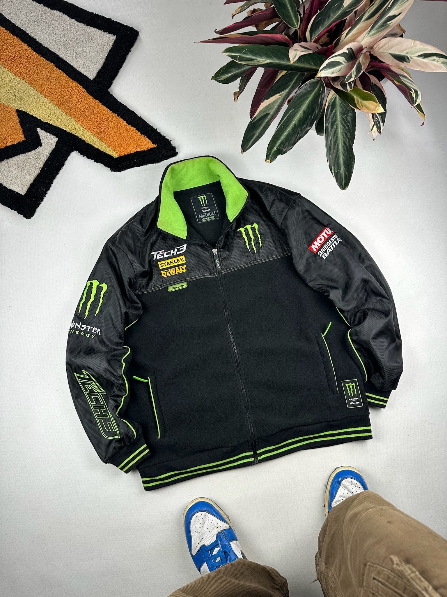 Formula 1 Vintage Monster Energy Drink Racing Fleece Y2K Size US M / EU 48-50 / 2 - 10 Thumbnail