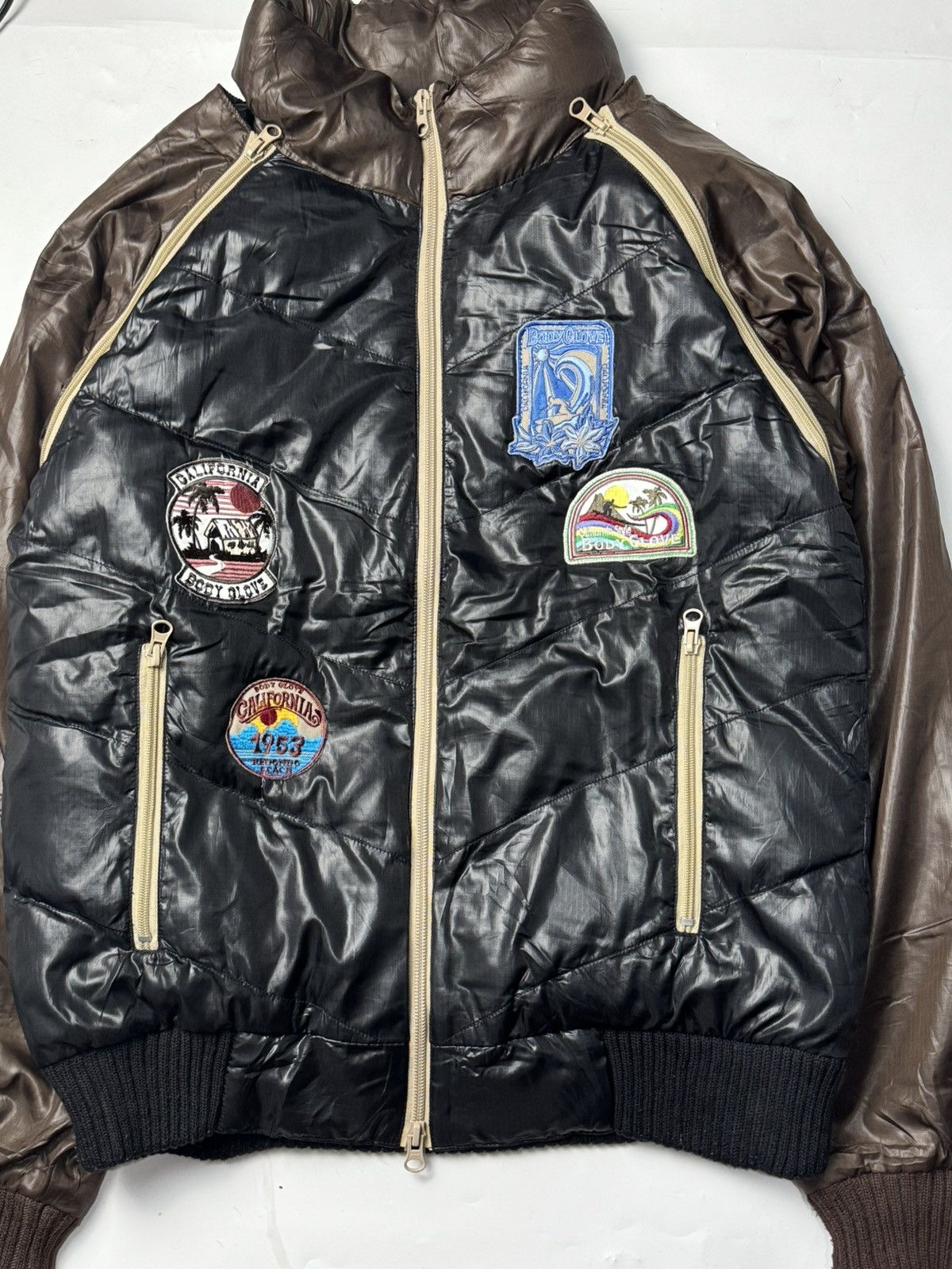 14th Addiction Archived Puffer Jacket Body Glove 2000s Styled Size US M / EU 48-50 / 2 - 4 Thumbnail