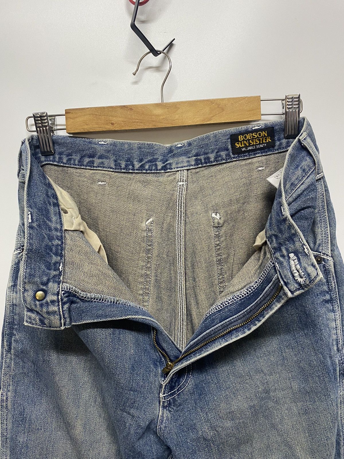 Carhartt × Japanese Brand Vintage Bobson Sun Sister Denim Carpenter Jeans Size 28" / US 6 / IT 42 - 12 Thumbnail