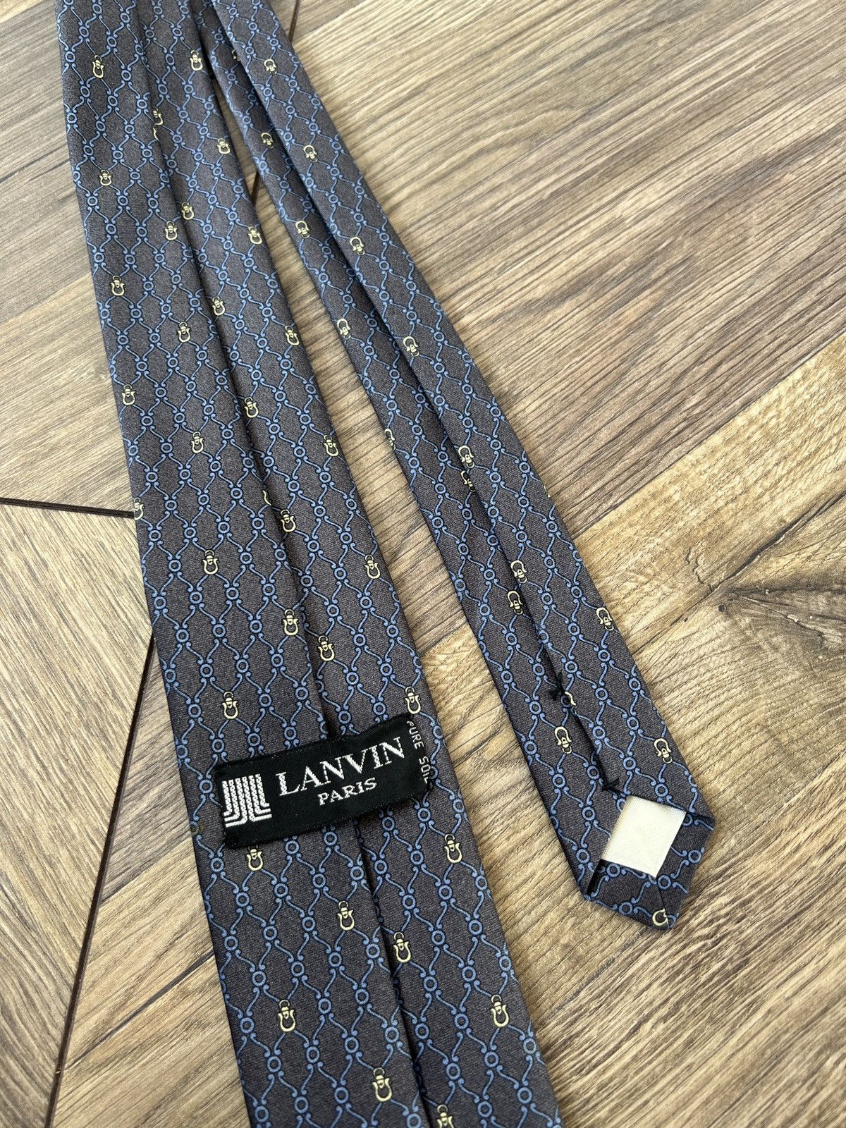 Lanvin Vintage Lanvin Luxury Tie Size ONE SIZE - 7 Thumbnail