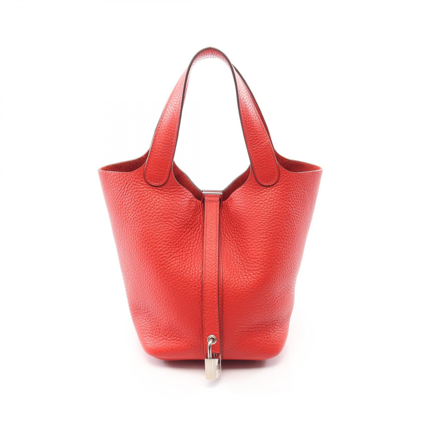 Hermes Hermes Hermes Picotin Lock PM Leather Handbag Leather Handbag A DUTY FREE for USA Size ONE SIZE - 1 Thumbnail