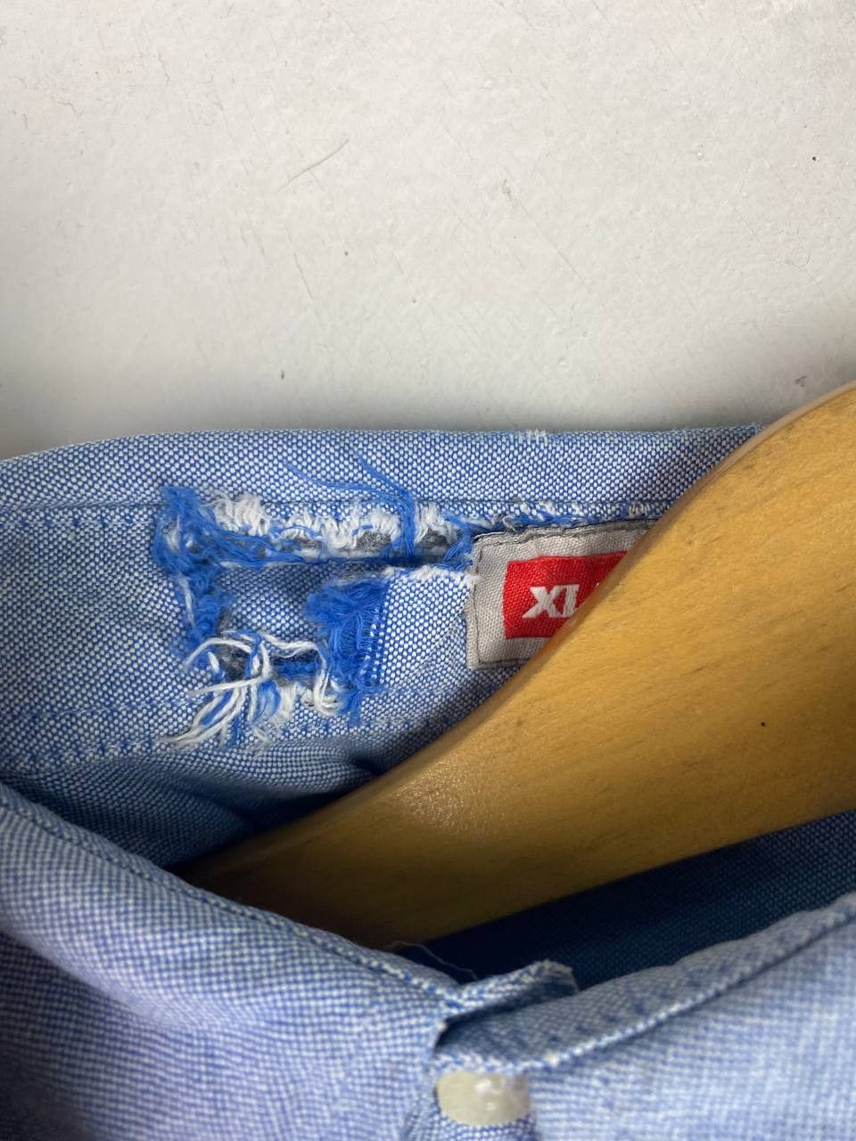 Xlarge xlarge denim shirt embroided logo distressed Size US M / EU 48-50 / 2 - 9 Thumbnail