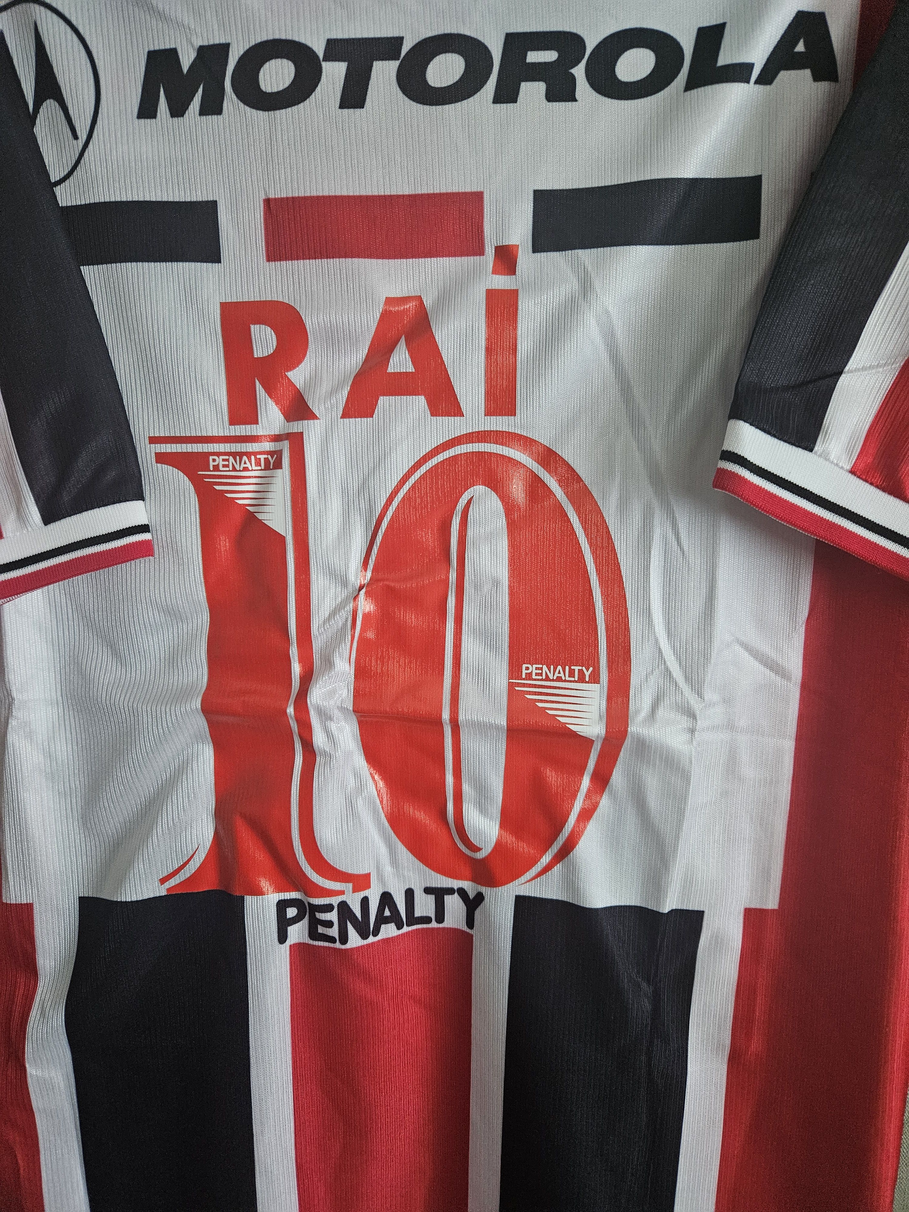 Other Raí 10 São Paulo 2000 Vintage Soccer Jersey Trikot Size US L / EU 52-54 / 3 - 2 Thumbnail