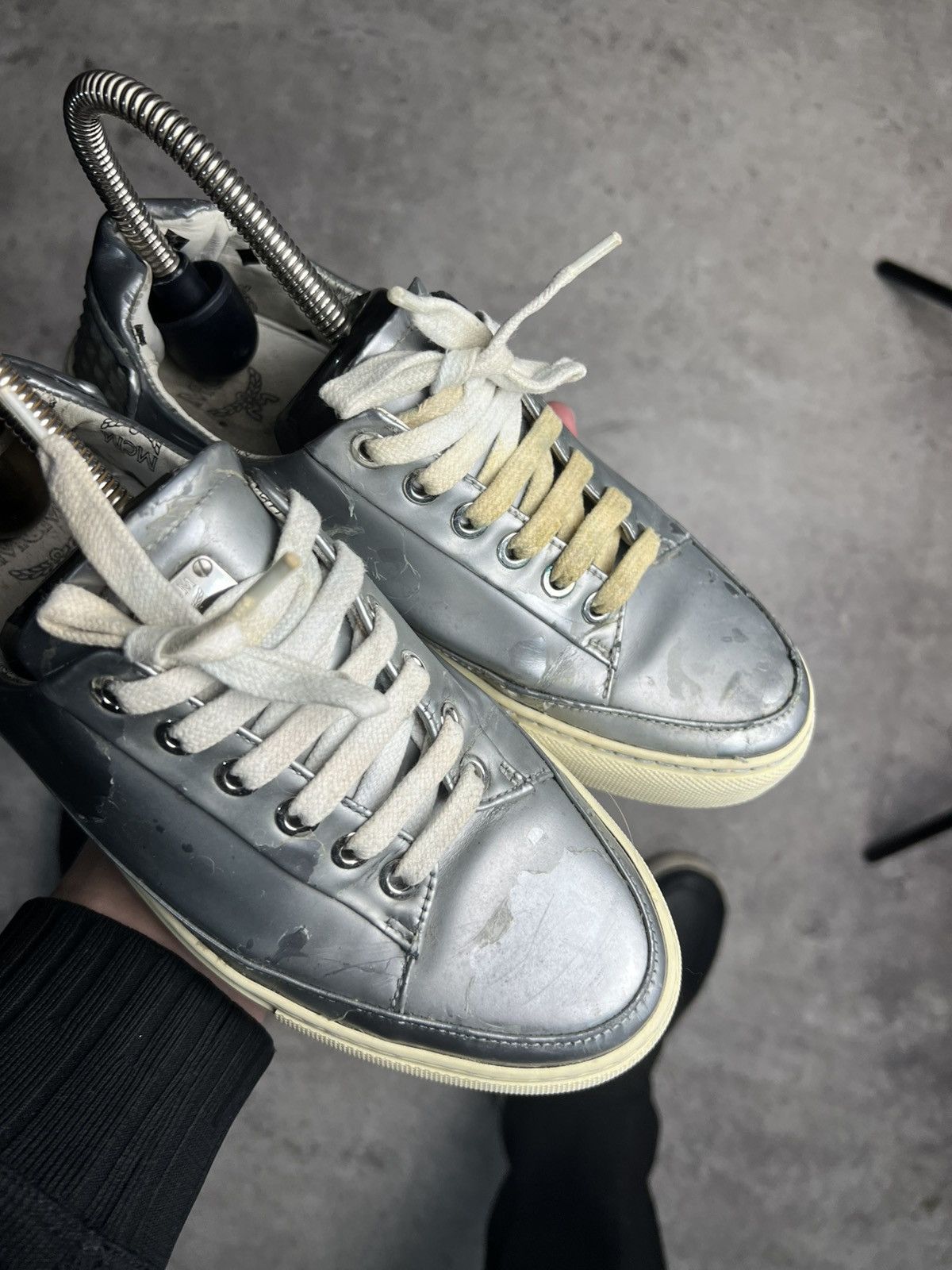 MCM MCM Sneakers Shoes Low Top Italy Size US 8 / IT 38 - 3 Thumbnail