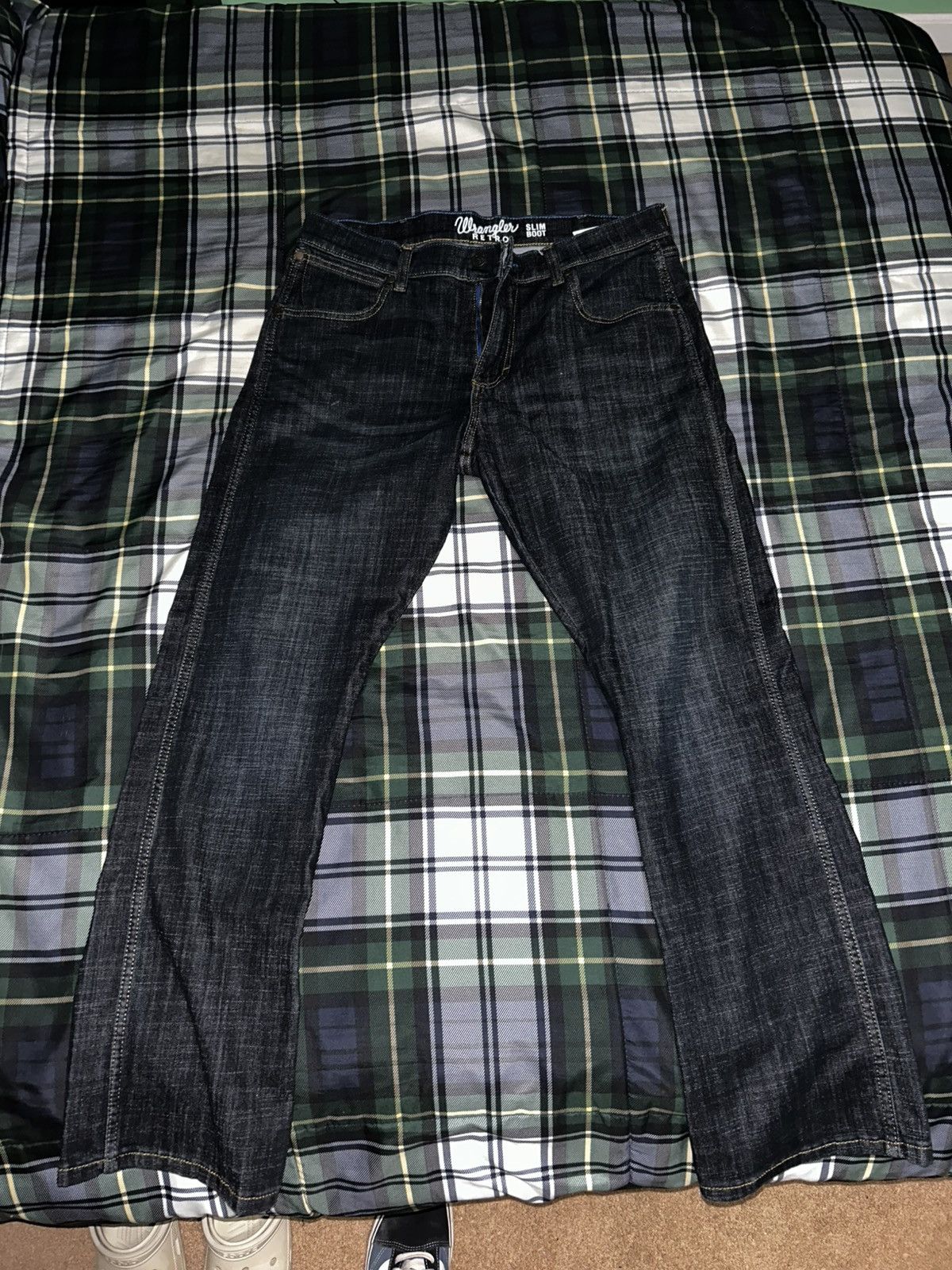 Wrangler Wrangler retro slim boot cut jeans Size US 34 / EU 50 - 1 Thumbnail