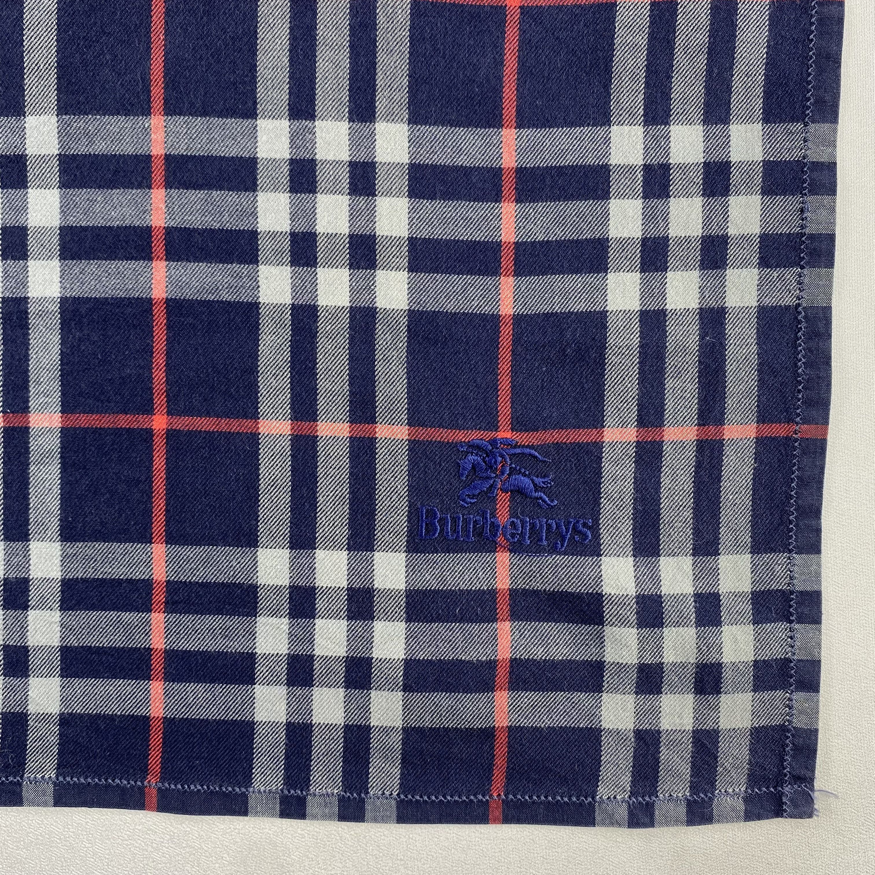 Burberry × Vintage Burberry Handkerchief / Neckerchief / Bandana-P1002 Size ONE SIZE - 3 Thumbnail