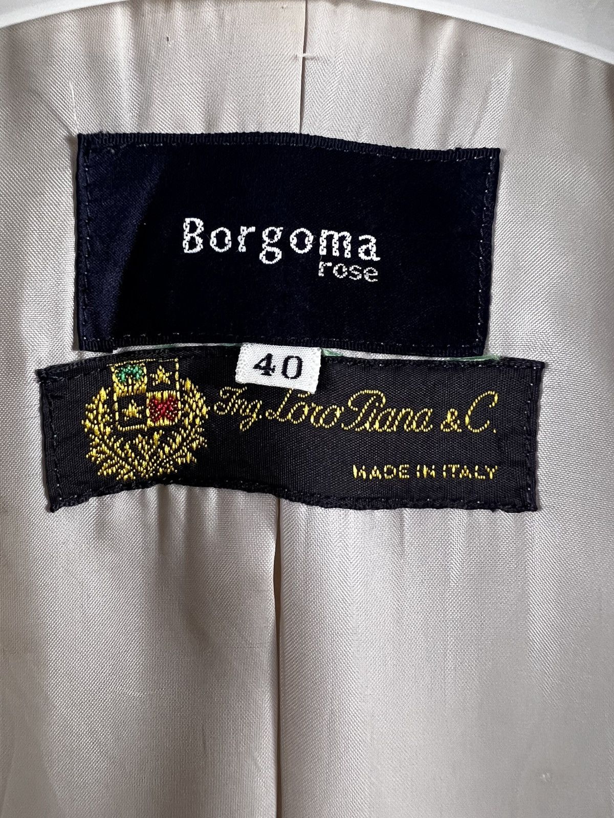 Loro Piana 🔥 BORGOMA ROSE LORO PIANA WOOL DOUBLE BREASTED - 40 Size M / US 6-8 / IT 42-44 - 9 Thumbnail