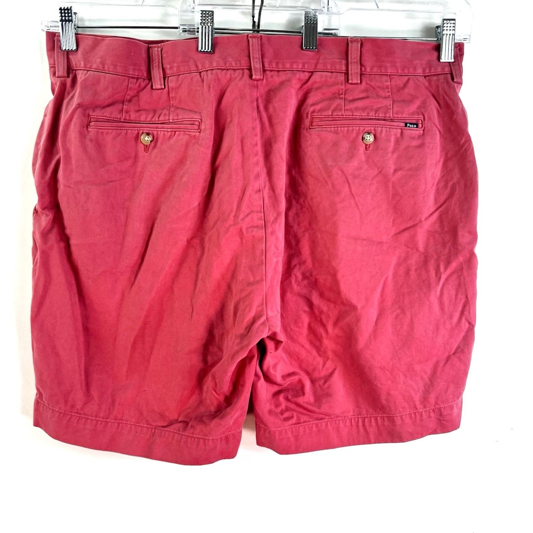 Polo Ralph Lauren Polo Ralph Lauren Bermuda Shorts Polo Ralph Lauren Classic 9" Bermuda Shorts Mens Size 40 Salmon Size US L / EU 52-54 / 3 - 3 Thumbnail