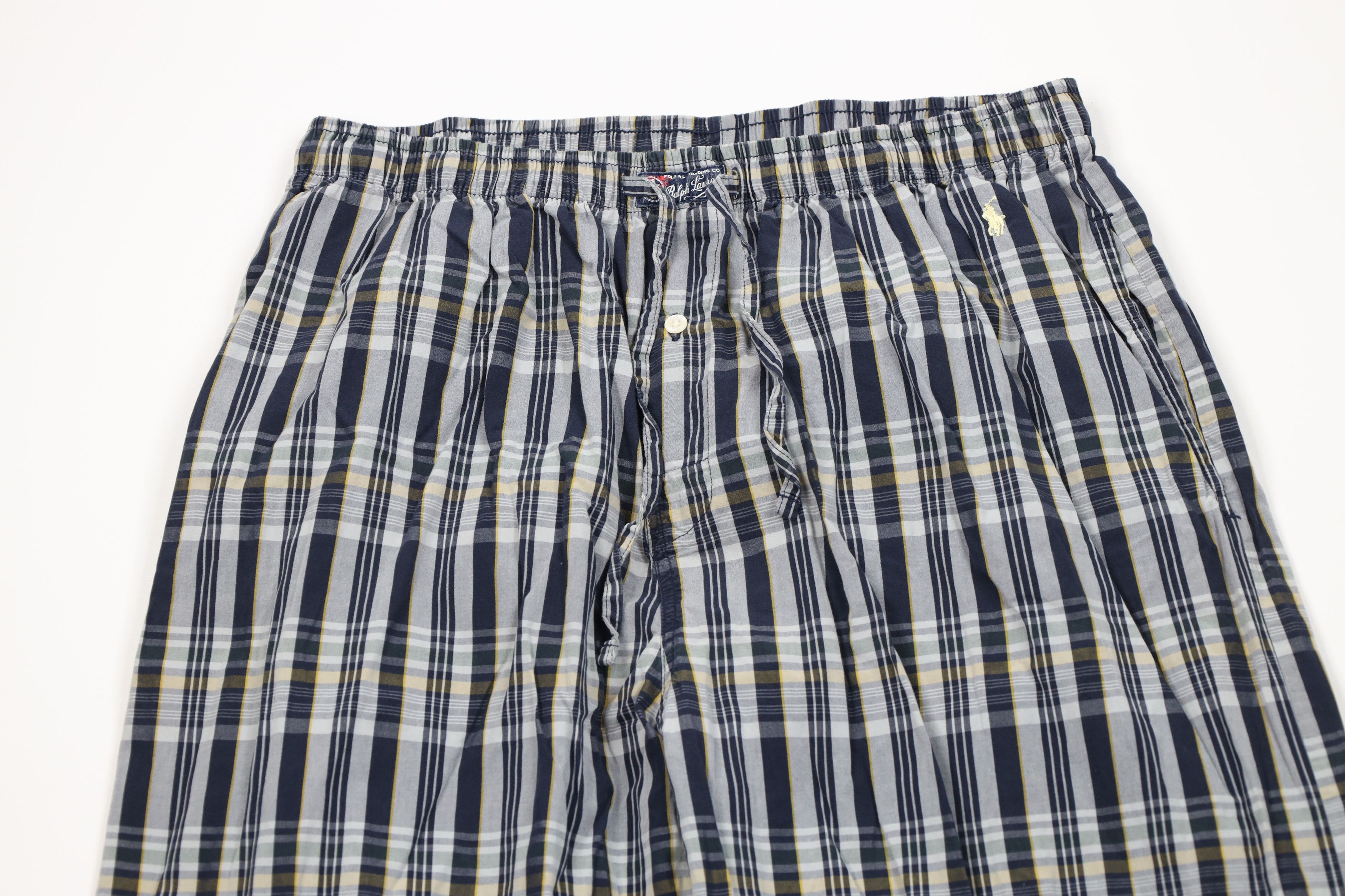 Ralph Lauren Vintage 90s Ralph Lauren Wide Leg Pajamas PJs Sleep Pants Size US 36 / EU 52 - 2 Thumbnail