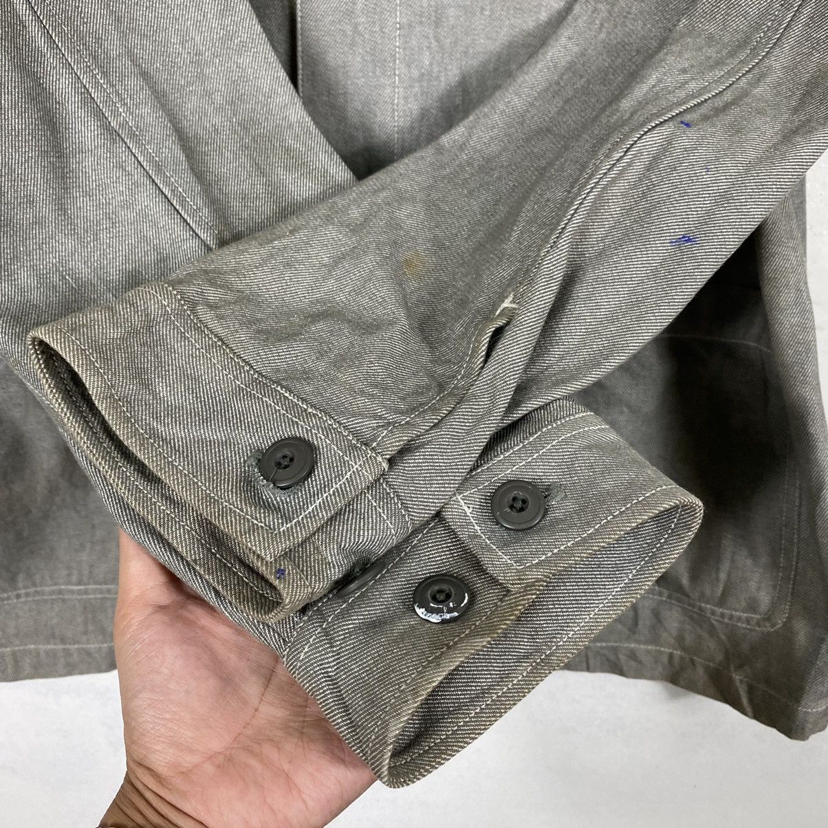 Carhartt Japanase Brand Denim Chore Jacket Size L Size US L / EU 52-54 / 3 - 8 Thumbnail