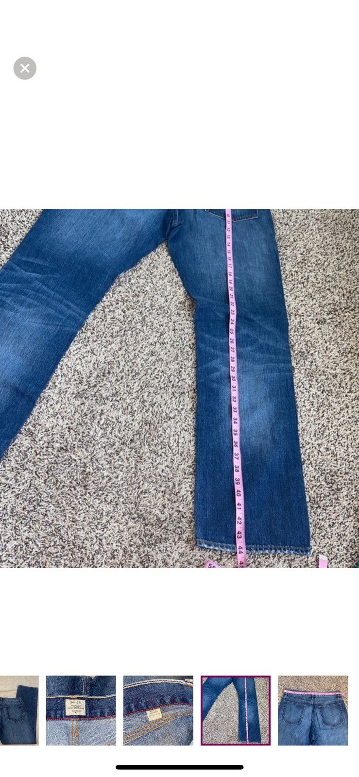 J.Crew J. Crew vintage slim straight jeans size 34 Size US 34 / EU 50 - 7 Thumbnail