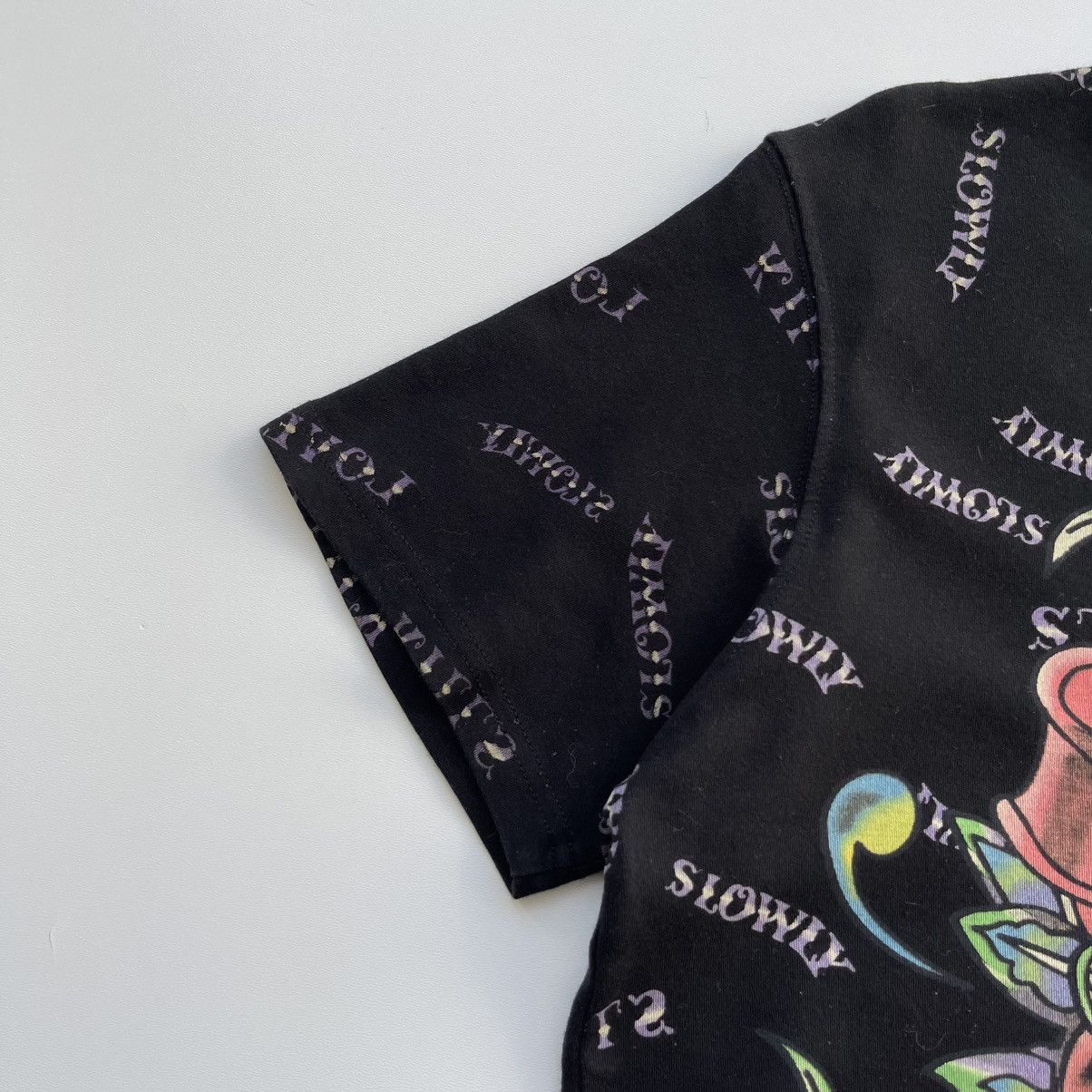 Ed Hardy × Vintage Ed Hardy by Christian Audigier Love Kills Slow Print T-Shirt Size US M / EU 48-50 / 2 - 4 Thumbnail