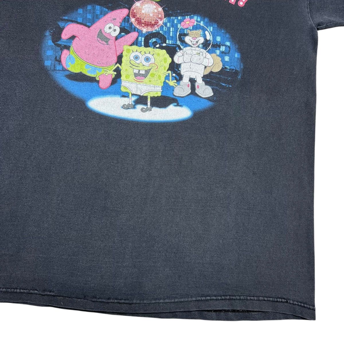 Nickelodeon Y2K Spongebob Square Pants Dance Your Pants Off Graphic Tee Size US L / EU 52-54 / 3 - 6 Thumbnail