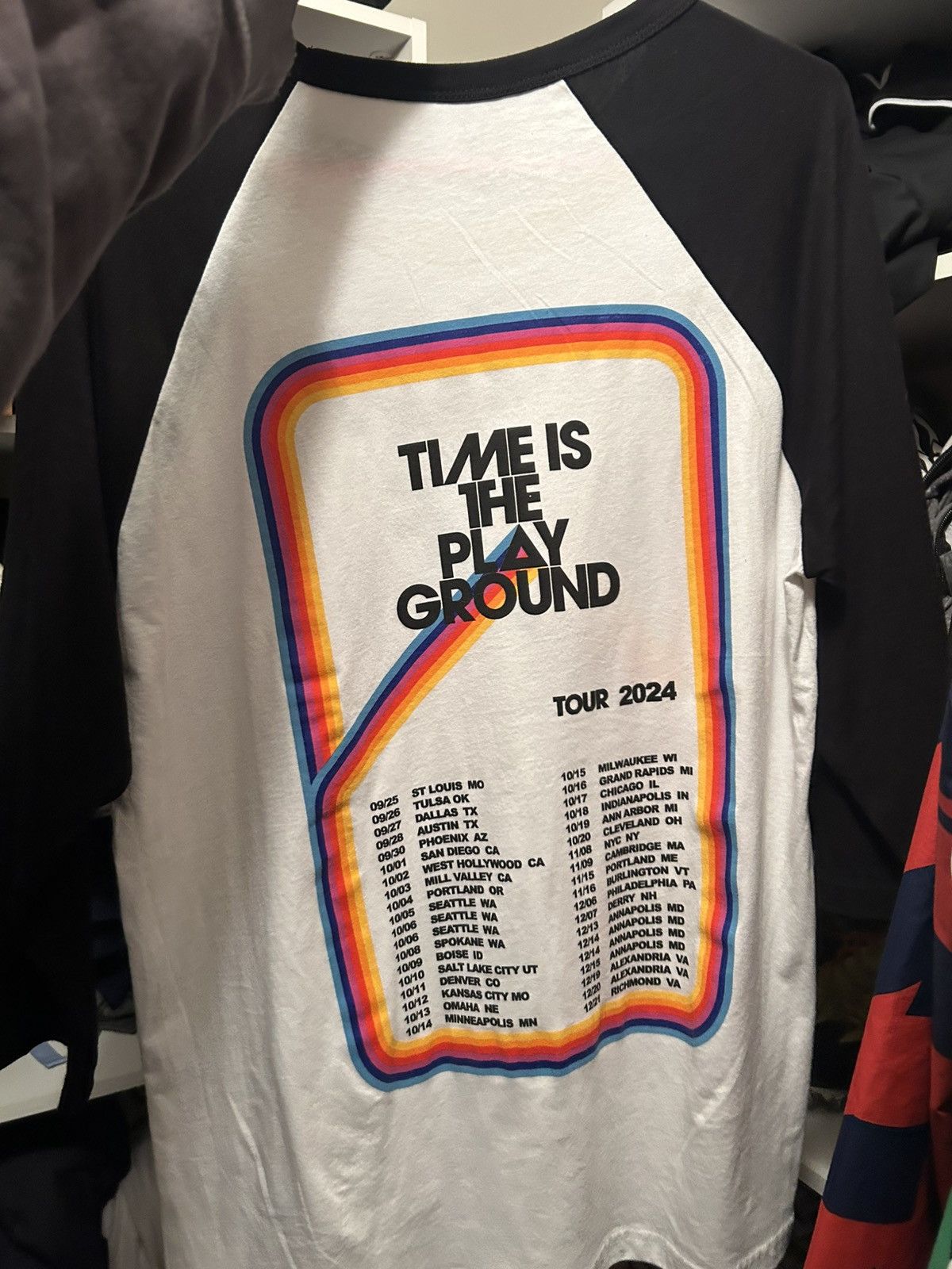 Other Carbon Leaf Time is the Playground Tour tee Size US L / EU 52-54 / 3 - 3 Thumbnail