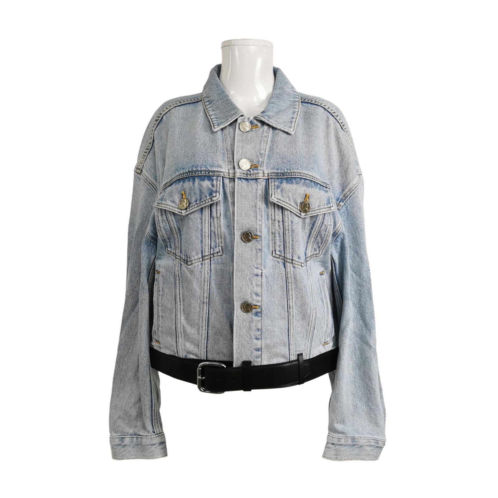 Alexander Wang Alexander Wang Cotton Denim Jacket Size M Size US M / EU 48-50 / 2 - 1 Thumbnail