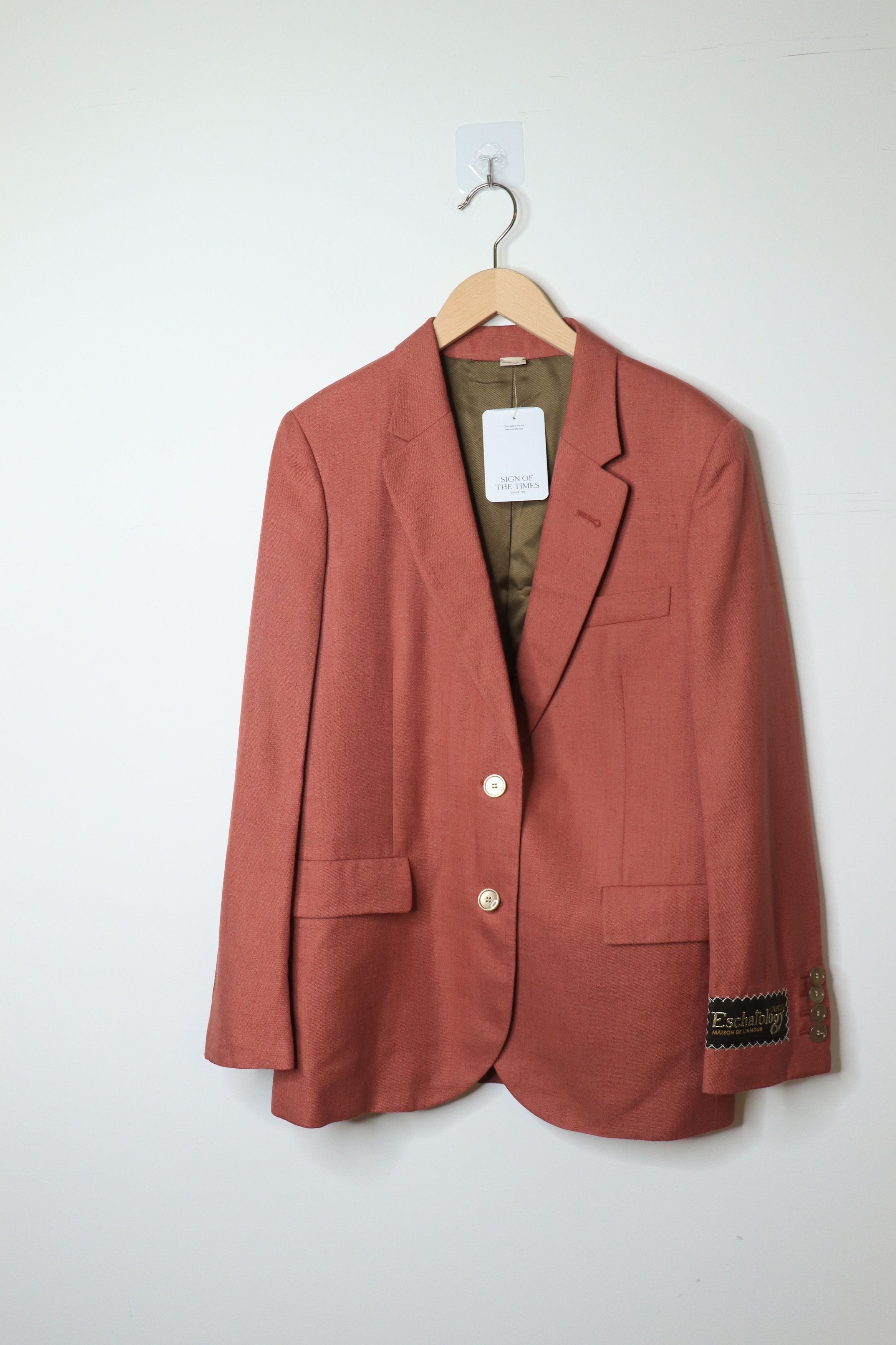 Gucci Dusty pink linen blazer - S Size S / US 4 / IT 40 - 1 Thumbnail