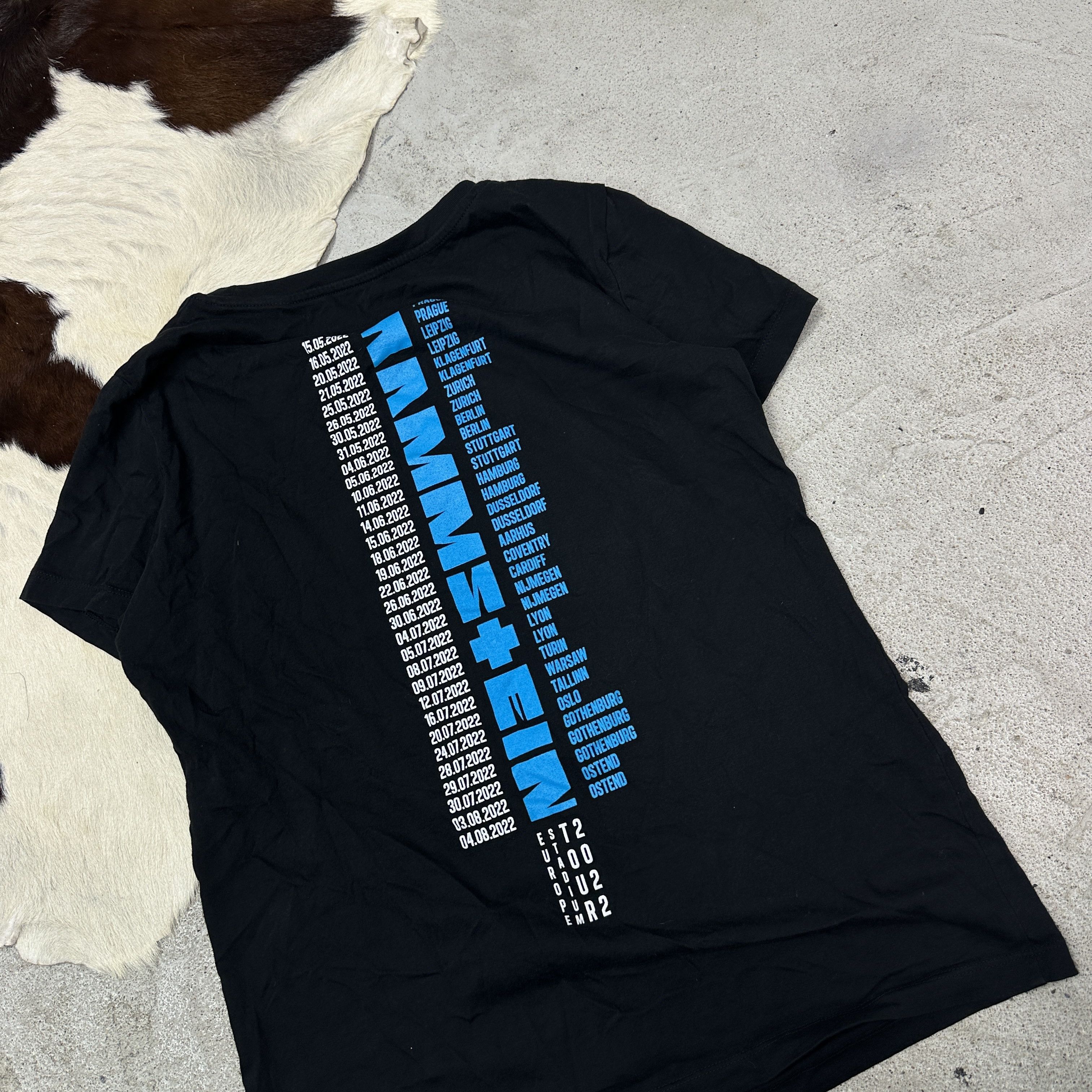 Vintage Vintage Grunge Metal Bandtee Rammstein T-shirt Y2K Size M / US 6-8 / IT 42-44 - 4 Thumbnail
