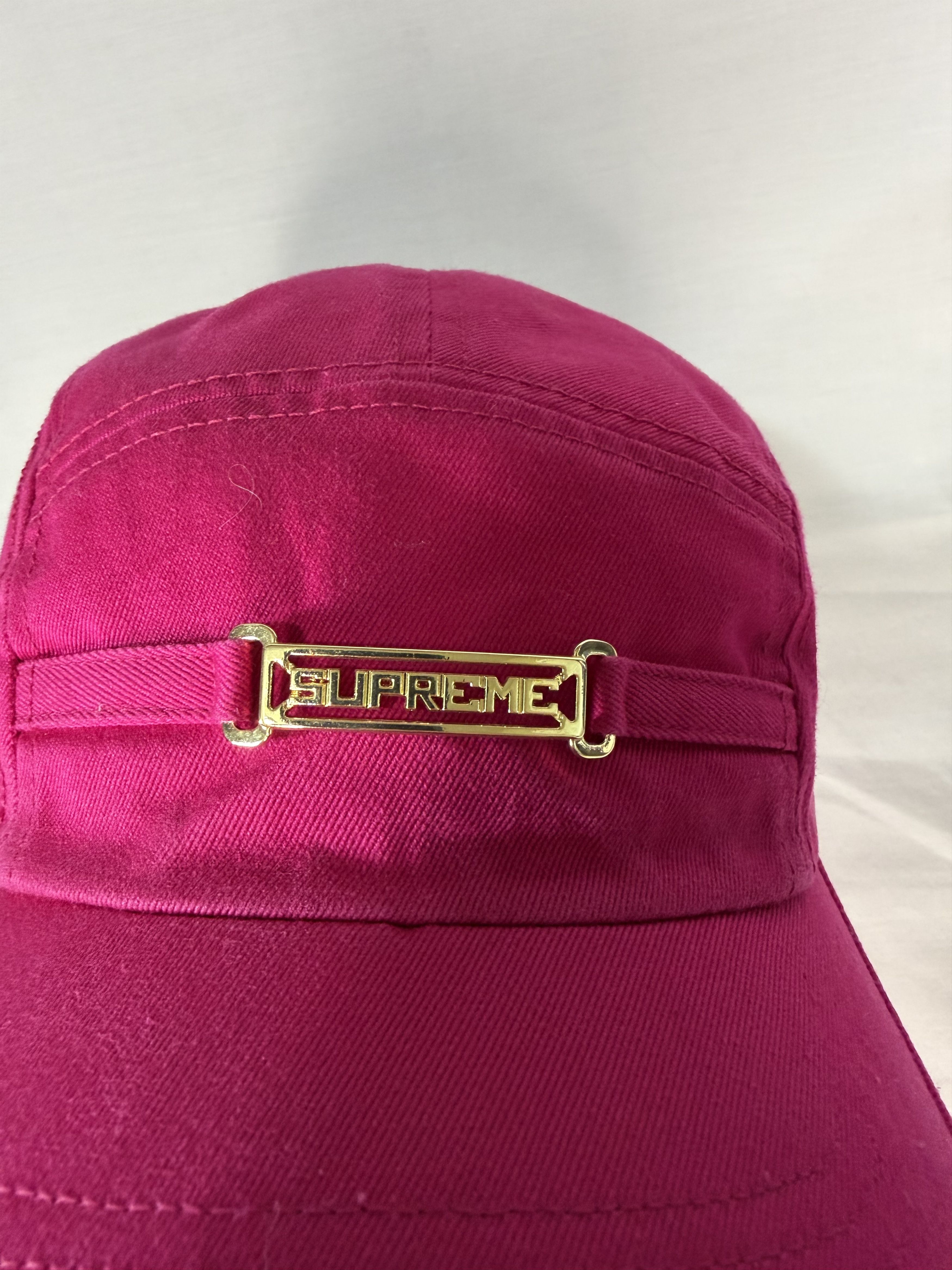 Supreme Supreme Name Plate Camp Cap Excellent Condition Size ONE SIZE - 5 Thumbnail