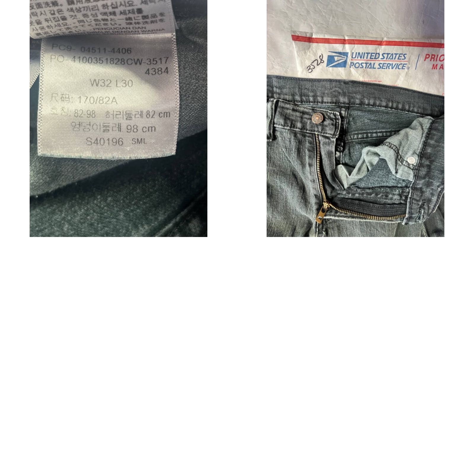 Levi's VINTAGE Levi's 511 Jeans Denim Cotton Black 32x30 Men Regular Straight USA 501 Series Levi'S Model 511 Size 32x30 Men Size US 32 / EU 48 - 8 Thumbnail