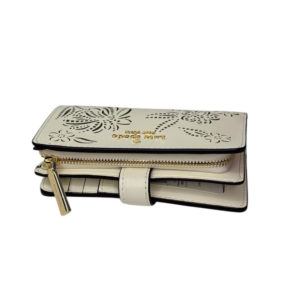Kate Spade Kate Spade Boxed Madison Perforated Medium Bifold Wallet Size ONE SIZE - 4 Thumbnail