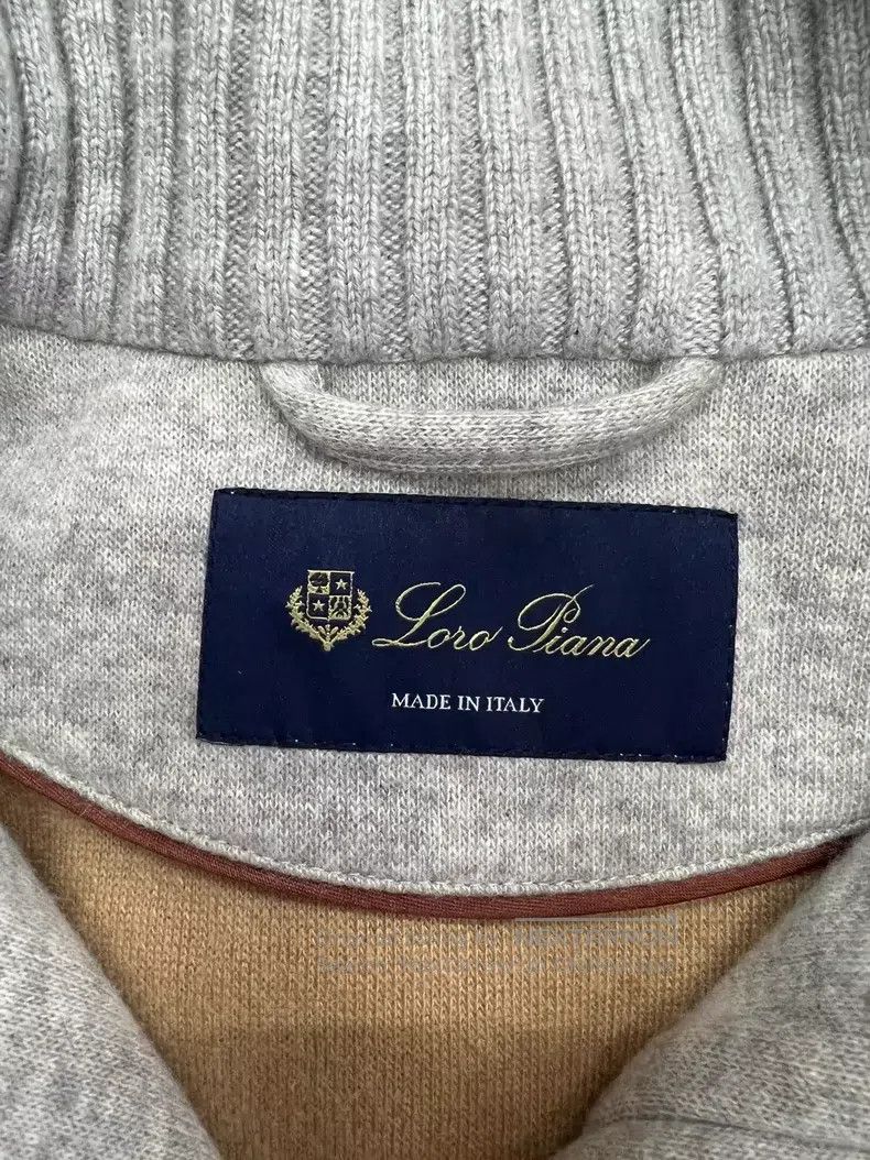 Loro Piana LORO PIANA Classic Cashmere Hooded Jacket Size XS / US 0-2 / IT 36-38 - 4 Thumbnail