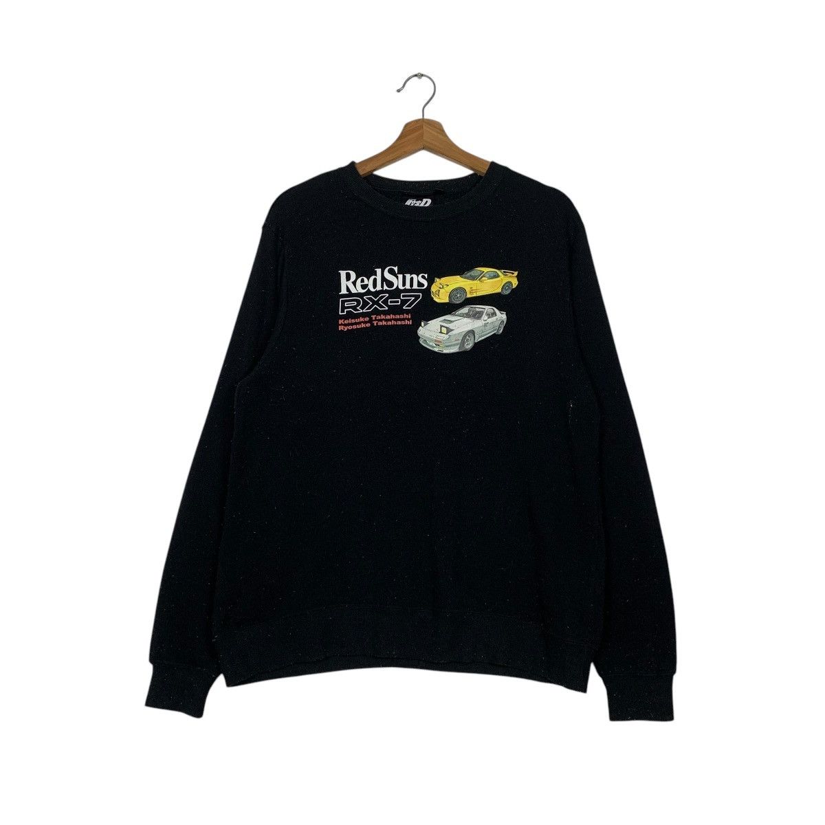 Japanese Brand Initial D Keisuke Takahashi VS Ryosuke Takahashi Sweatshirt Size US L / EU 52-54 / 3 - 1 Thumbnail