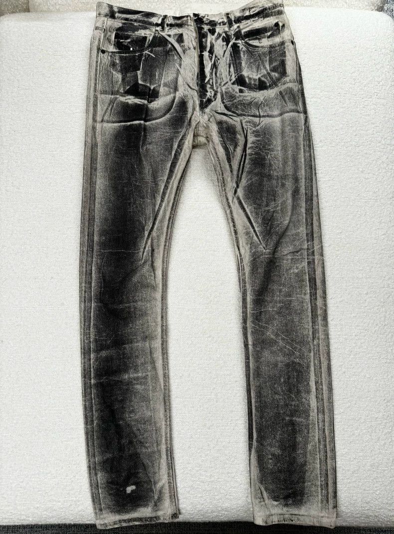 Rick Owens Early lacquer printed jeans 2504-Nextarrow