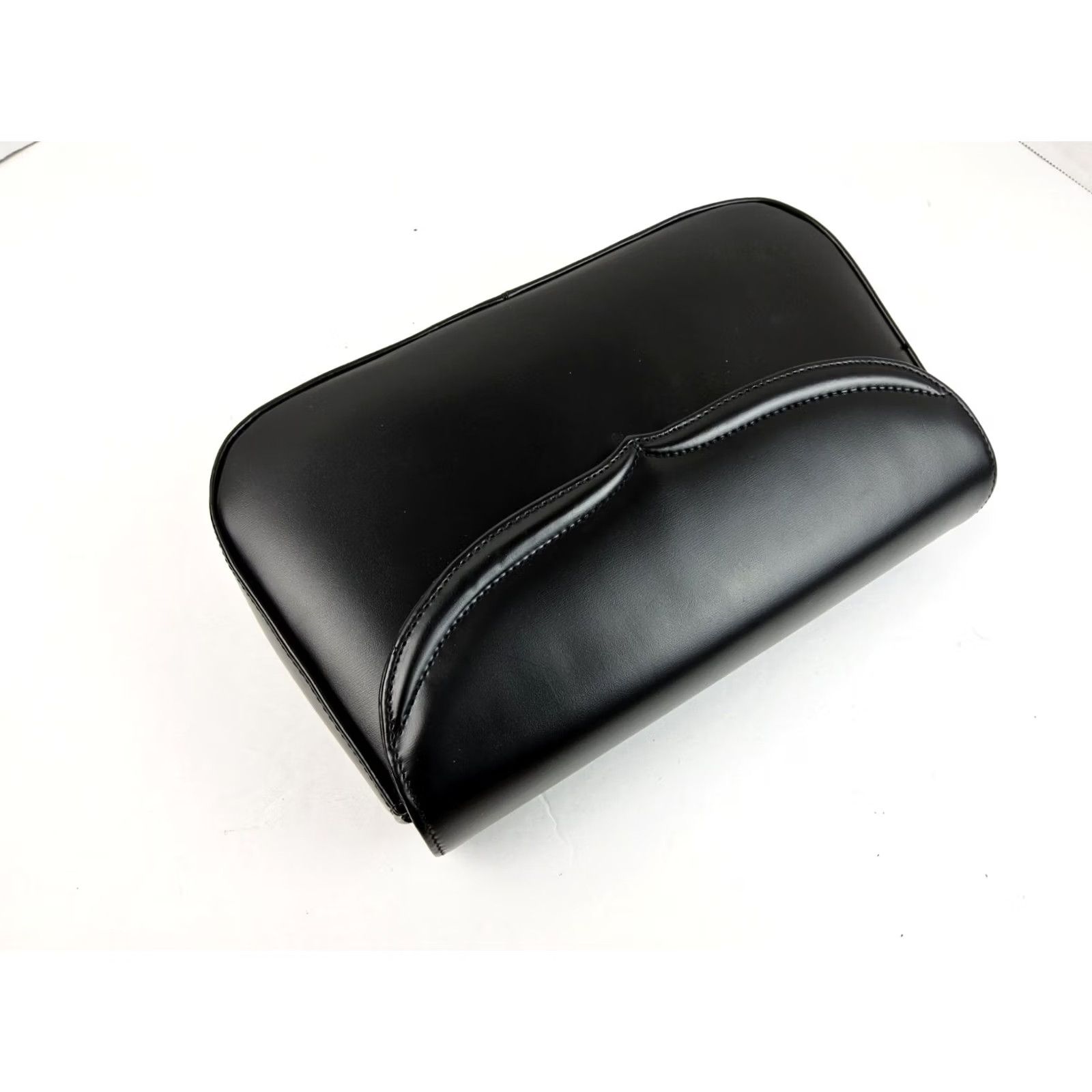 Roberta di Camerino Roberto Di Camerino Convertible Clutch Shoulder Handbag Purse - Black Leather Size ONE SIZE - 6 Thumbnail