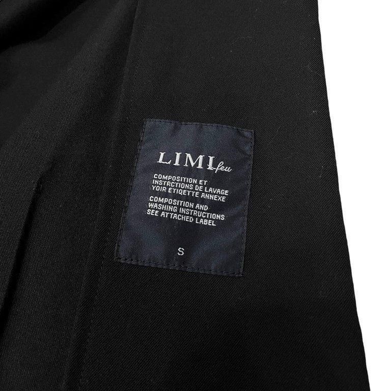 Yohji Yamamoto Yohji Yamamoto Yohji Yamamoto Black Wool Long Jacket with Size US S / EU 44-46 / 1 - 4 Thumbnail